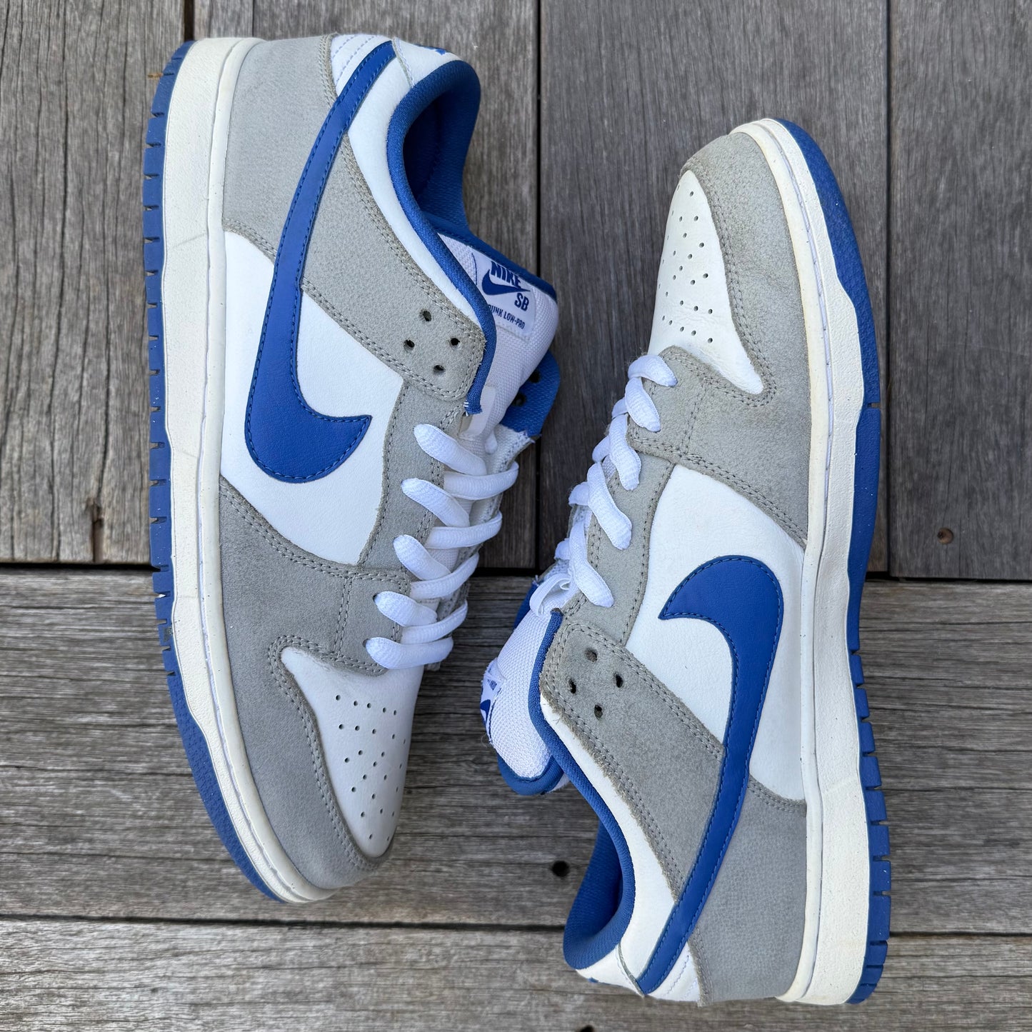 Nike SB Dunk Low Matte Silver Grey Goose Size 11