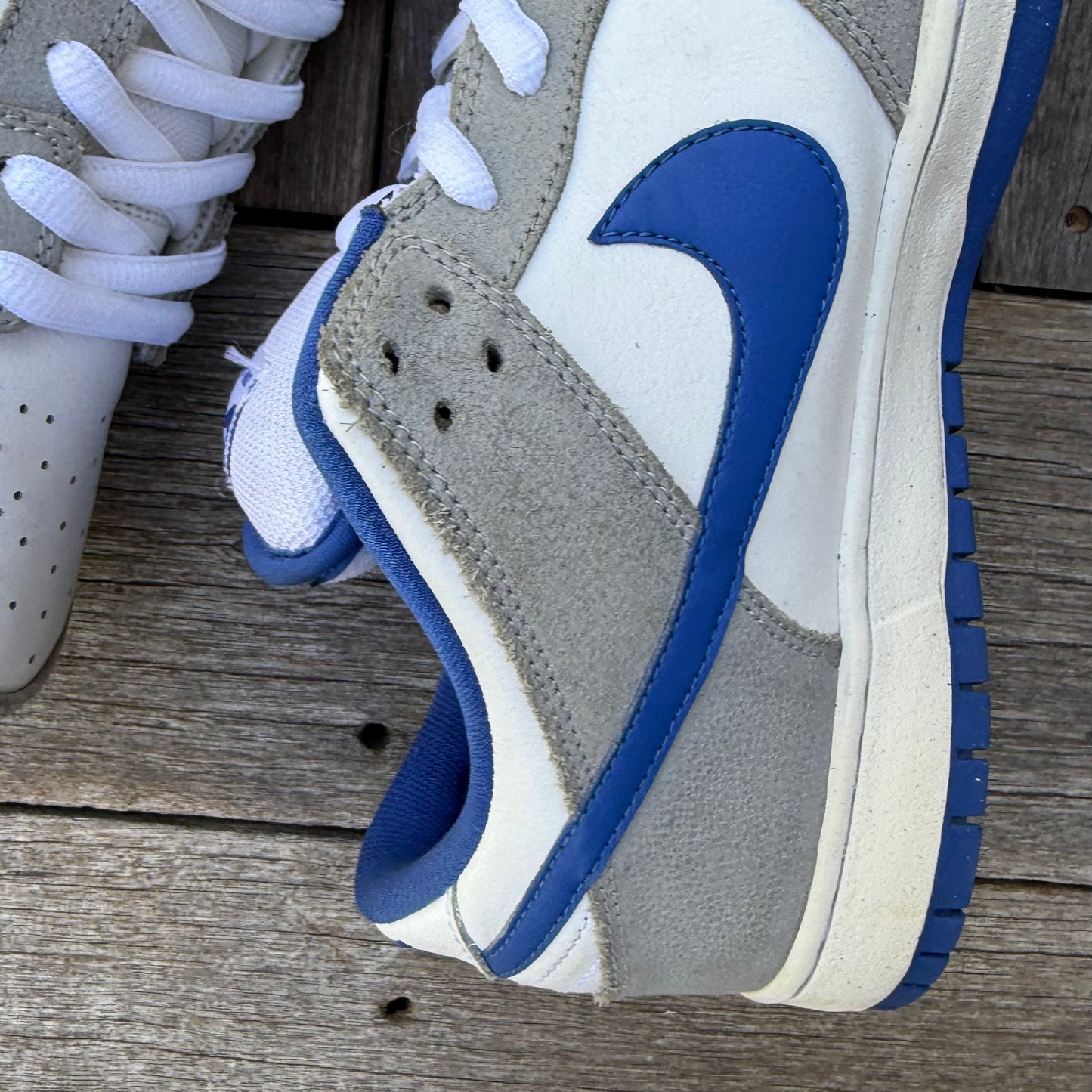 Nike SB Dunk Low Matte Silver Grey Goose Size 11