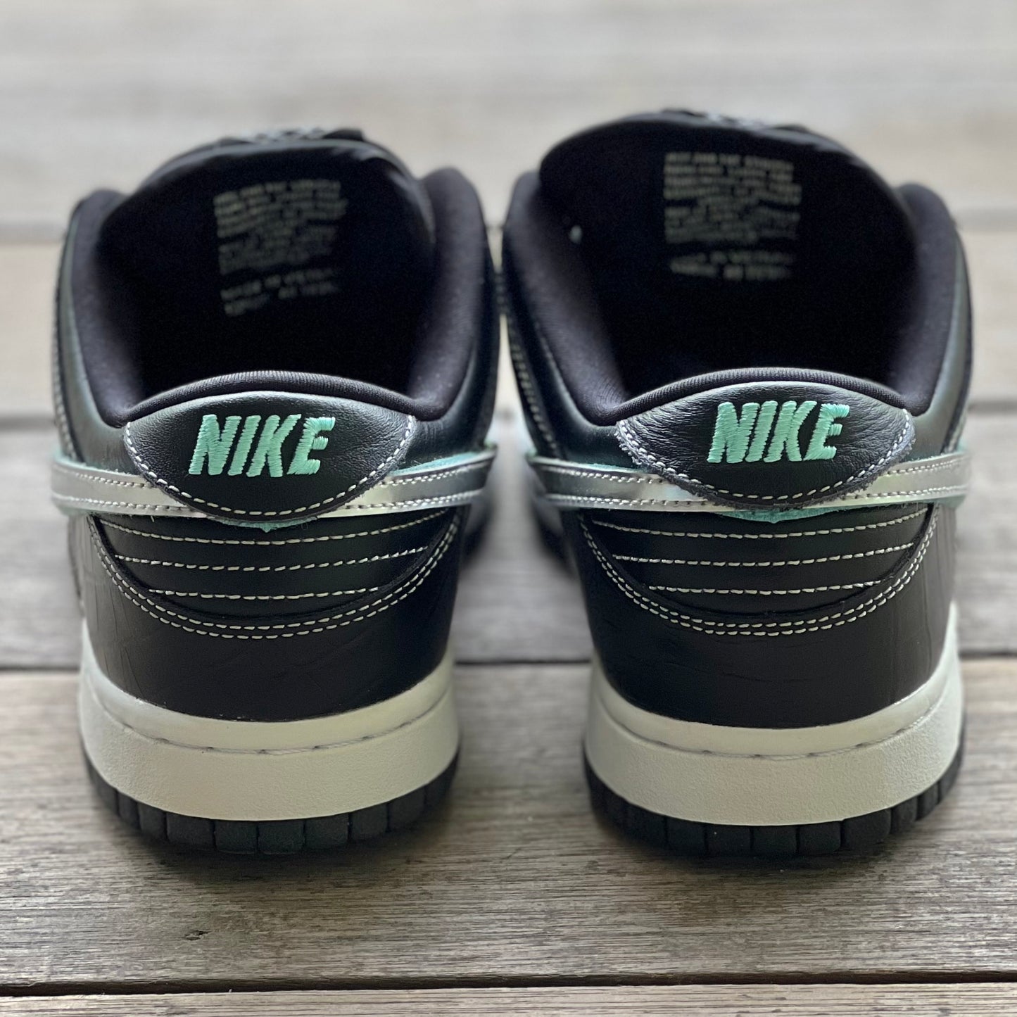 Nike SB Dunk Low Black Diamond Size 8