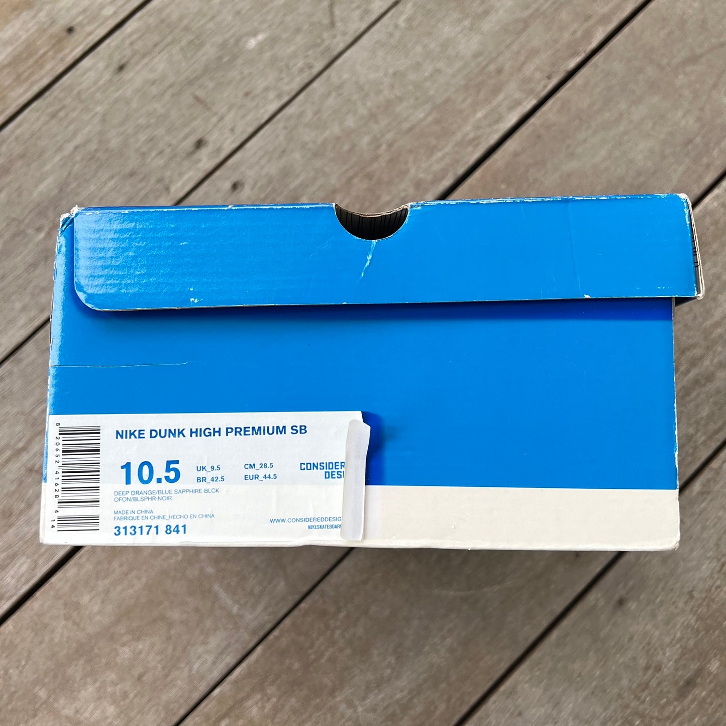 Nike SB Dunk High Knicks Size 10.5
