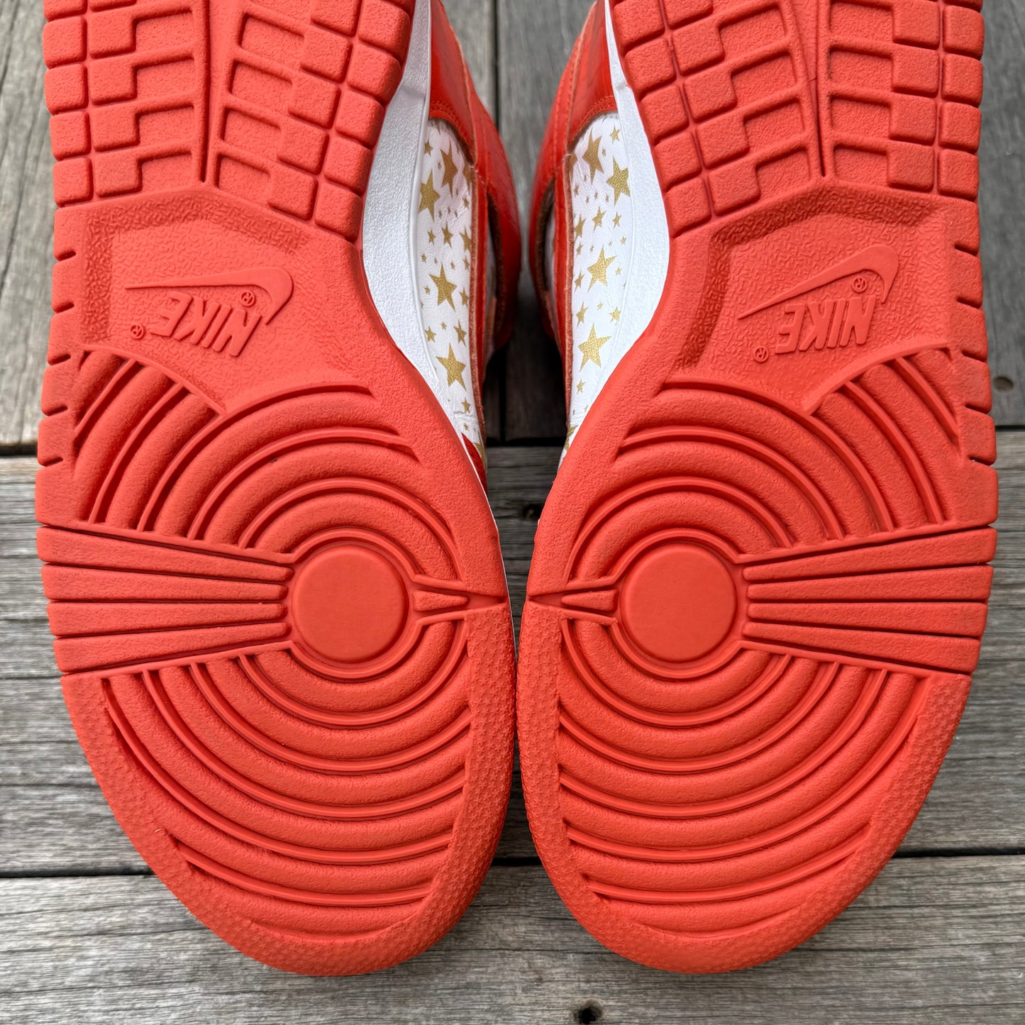 Nike SB Dunk High Orange Supreme Size 9