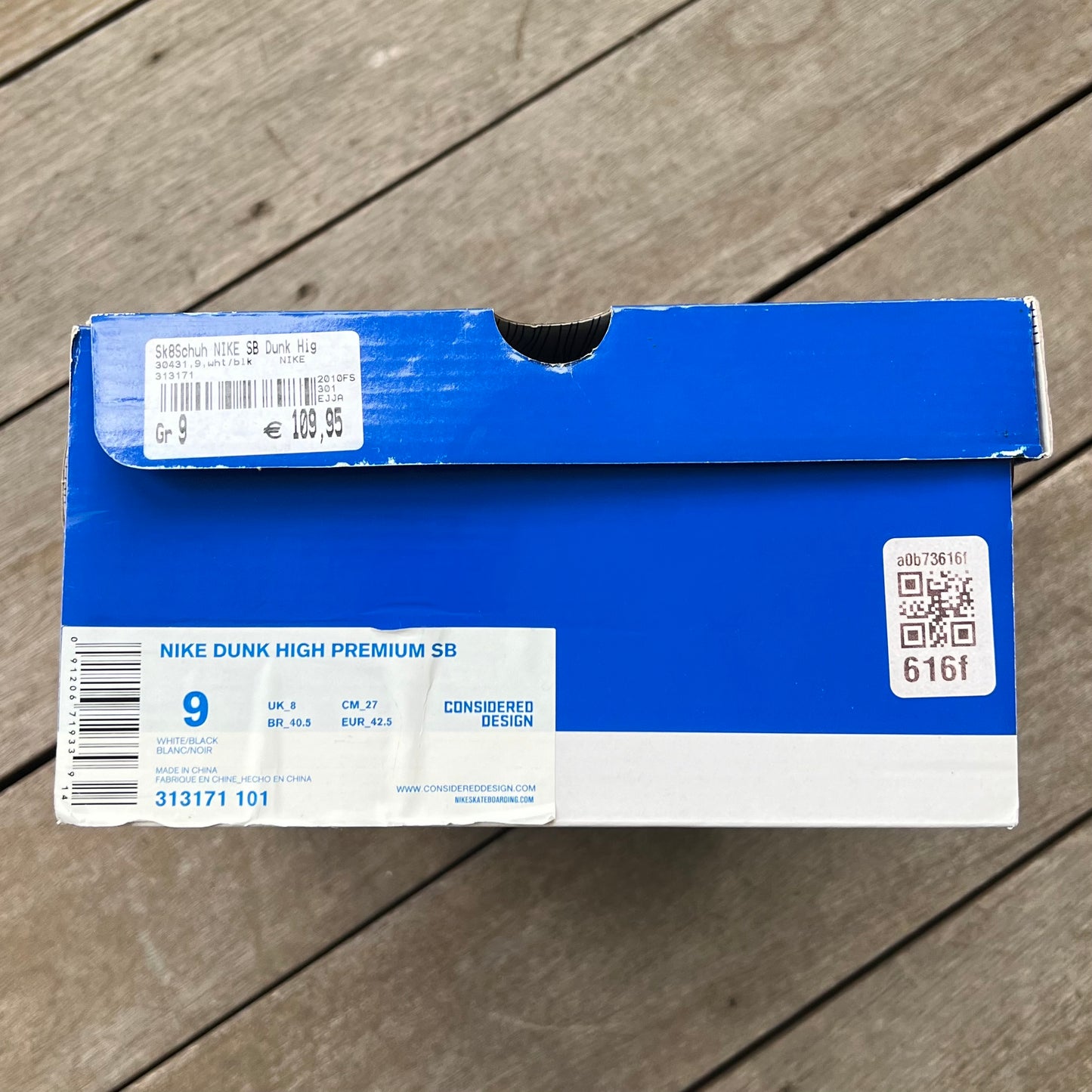 Nike SB Dunk High Huxtable Size 9