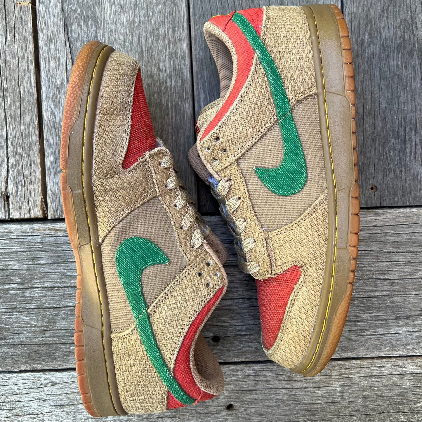 Nike Dunk Low 6.0 Rasta Size 10.5