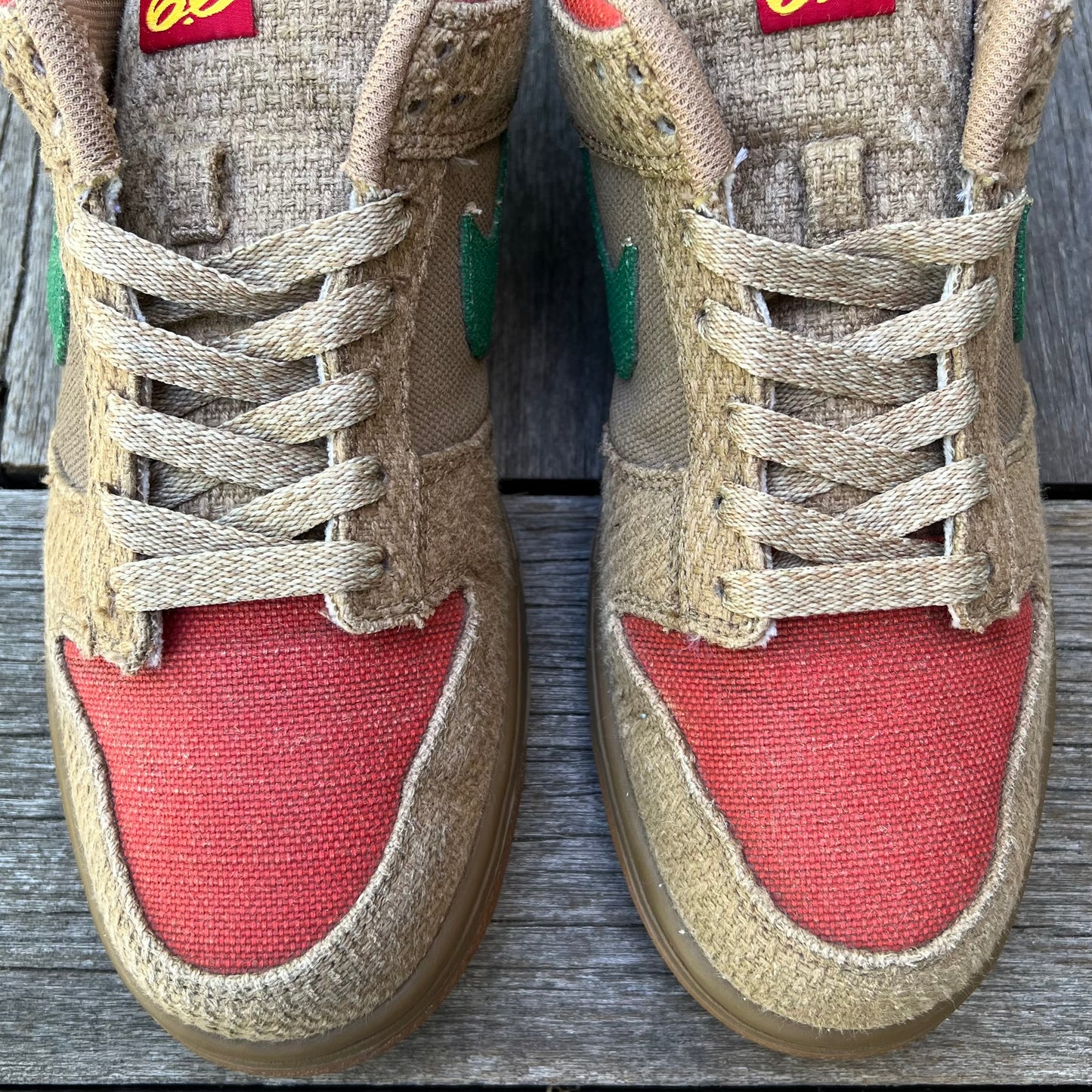 Nike Dunk Low 6.0 Rasta Size 10.5