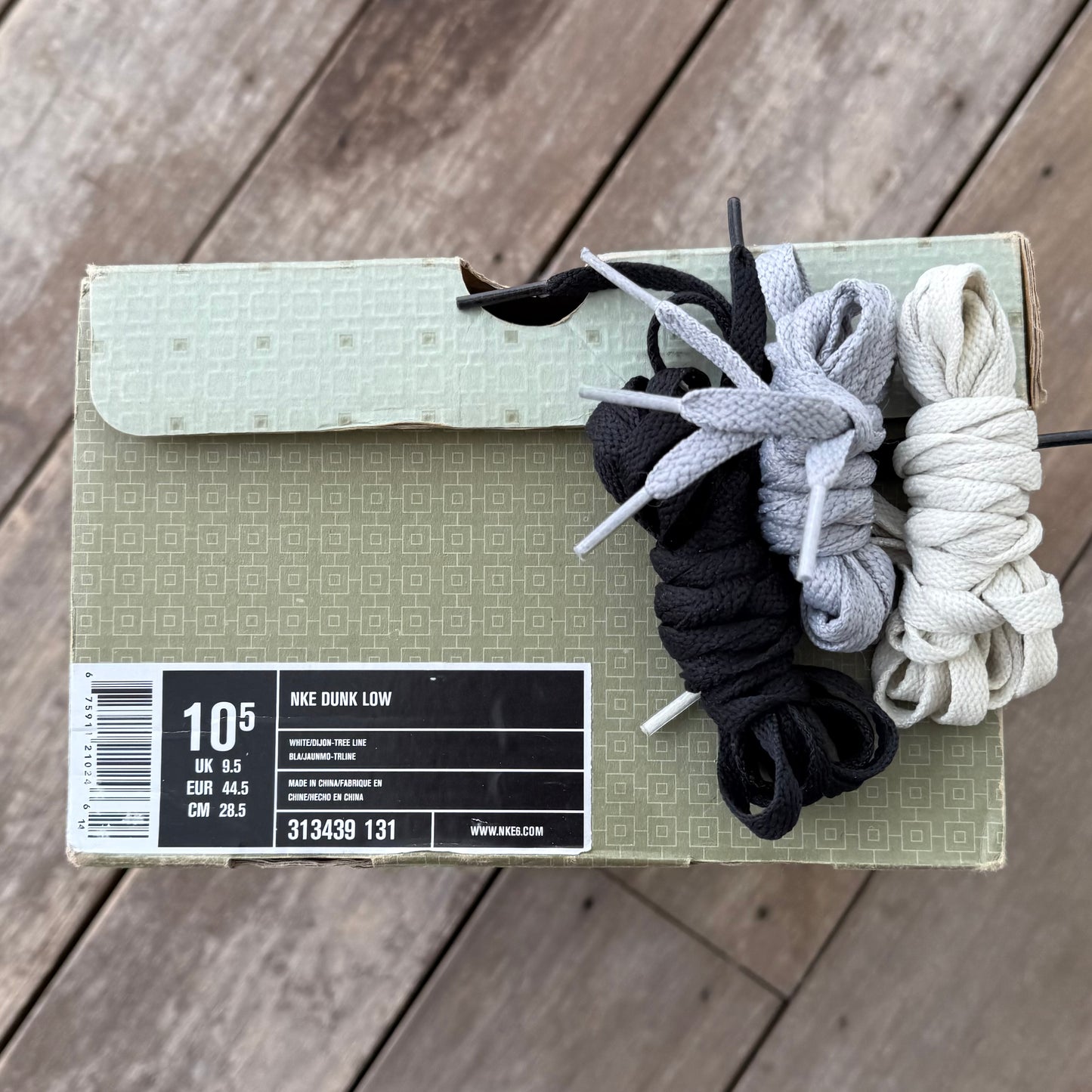 Nike Dunk Low 6.0 Dijon Tree Line Size 10.5