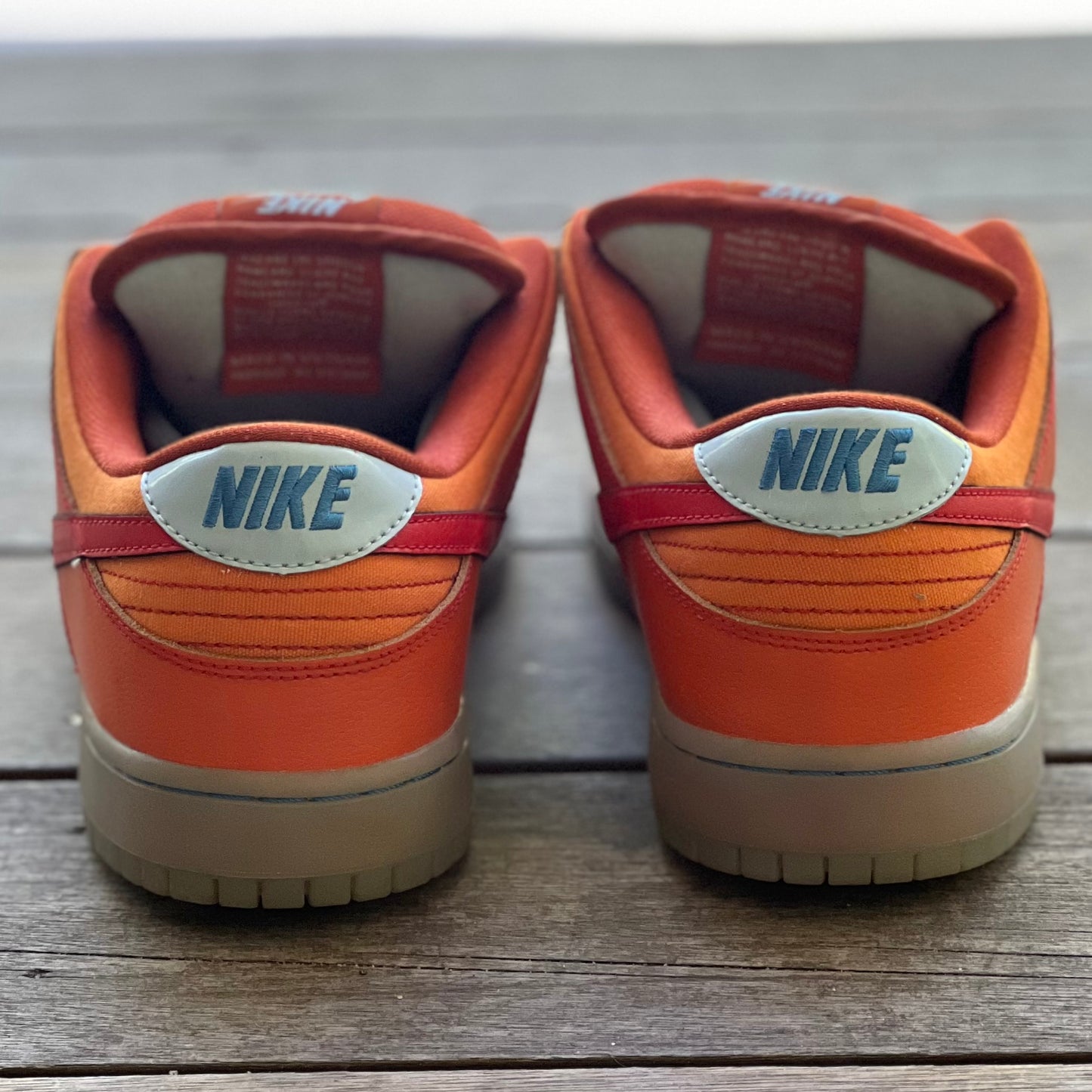 Nike SB Dunk Low Fire & Ice/Gamma Orange Size 10.5