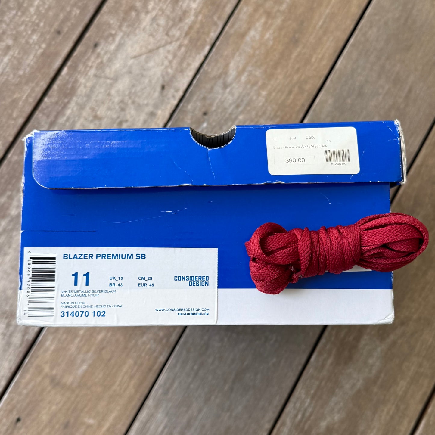 Nike SB Blazer Blood Splatter/Dexter Size 11