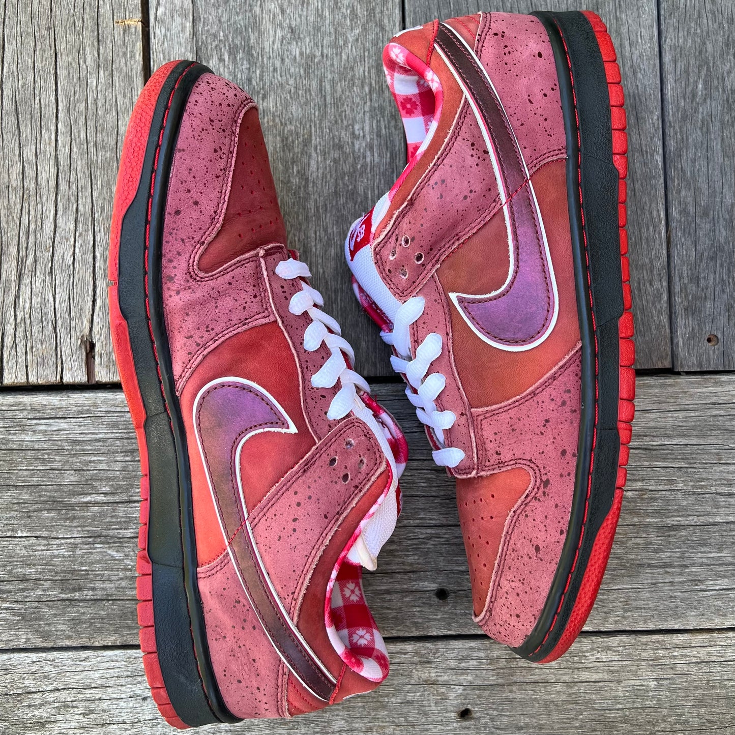 Nike SB Dunk Low Red Lobster Size 12