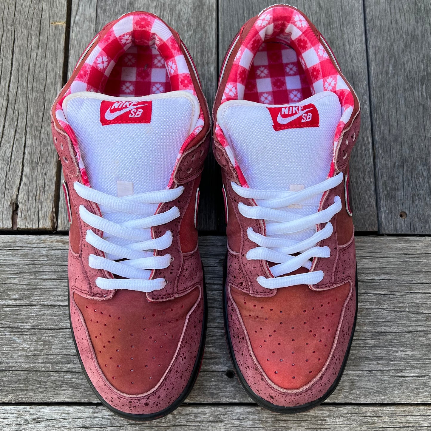 Nike SB Dunk Low Red Lobster Size 12