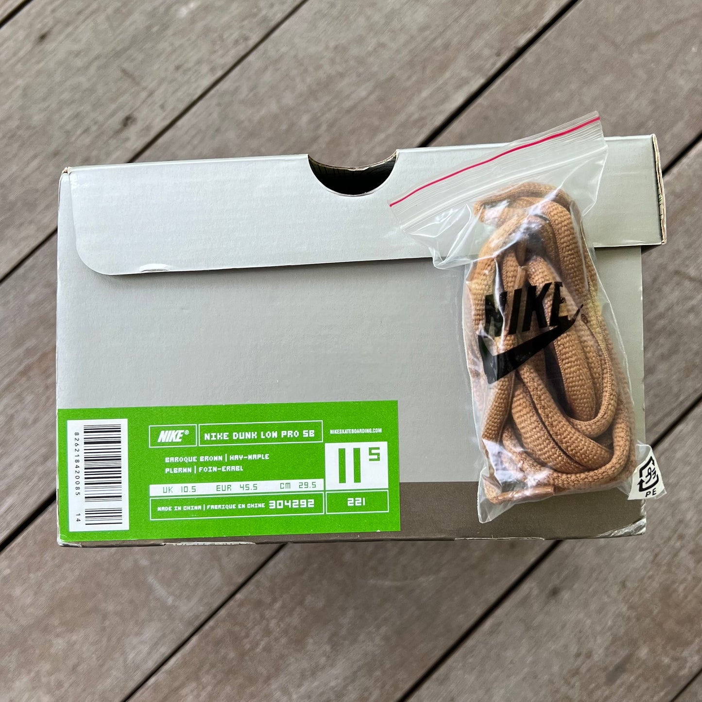 Nike SB Dunk Low Brown Pack Size 11.5