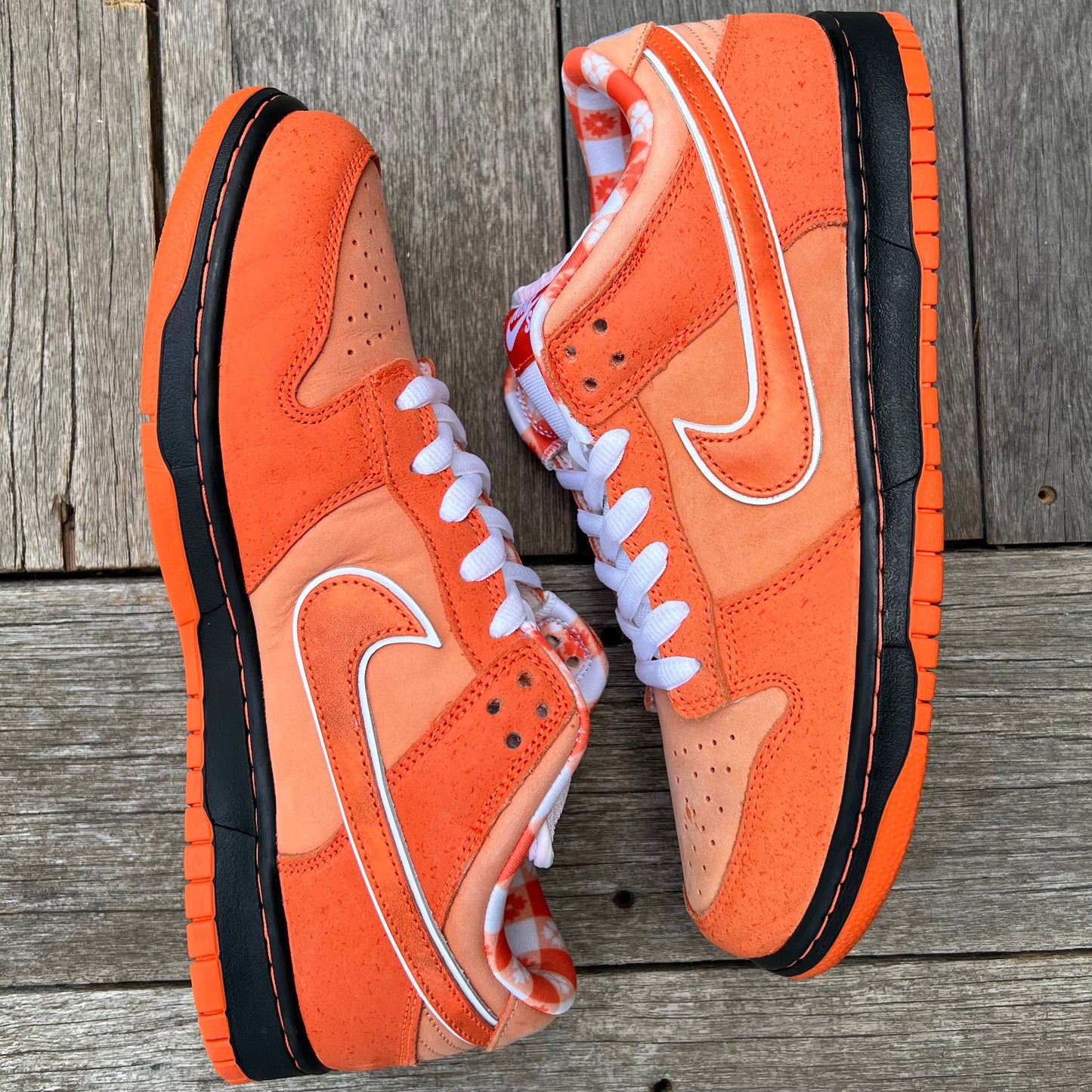 Nike SB Dunk Low Orange Lobster Size 10