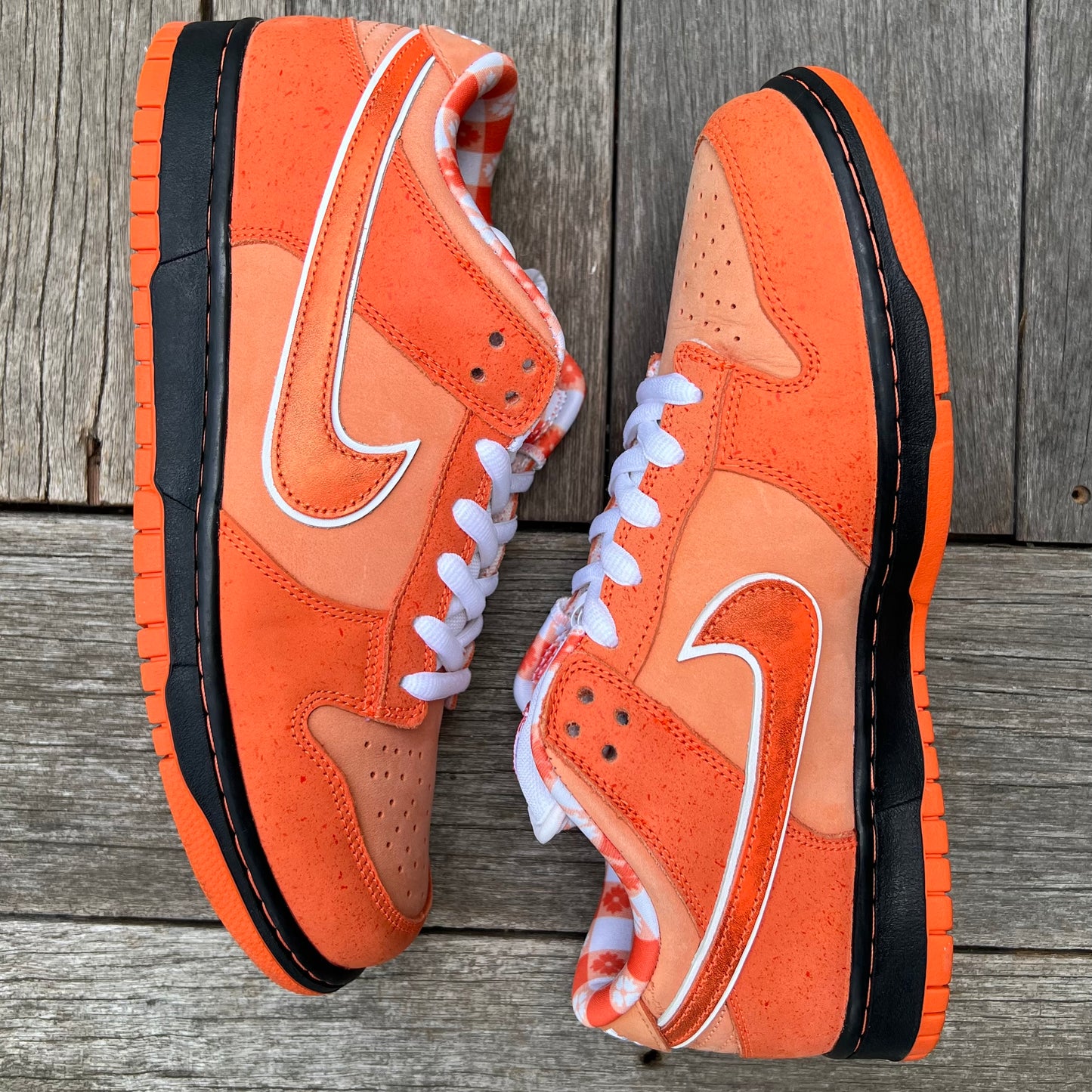 Nike SB Dunk Low Orange Lobster Size 10