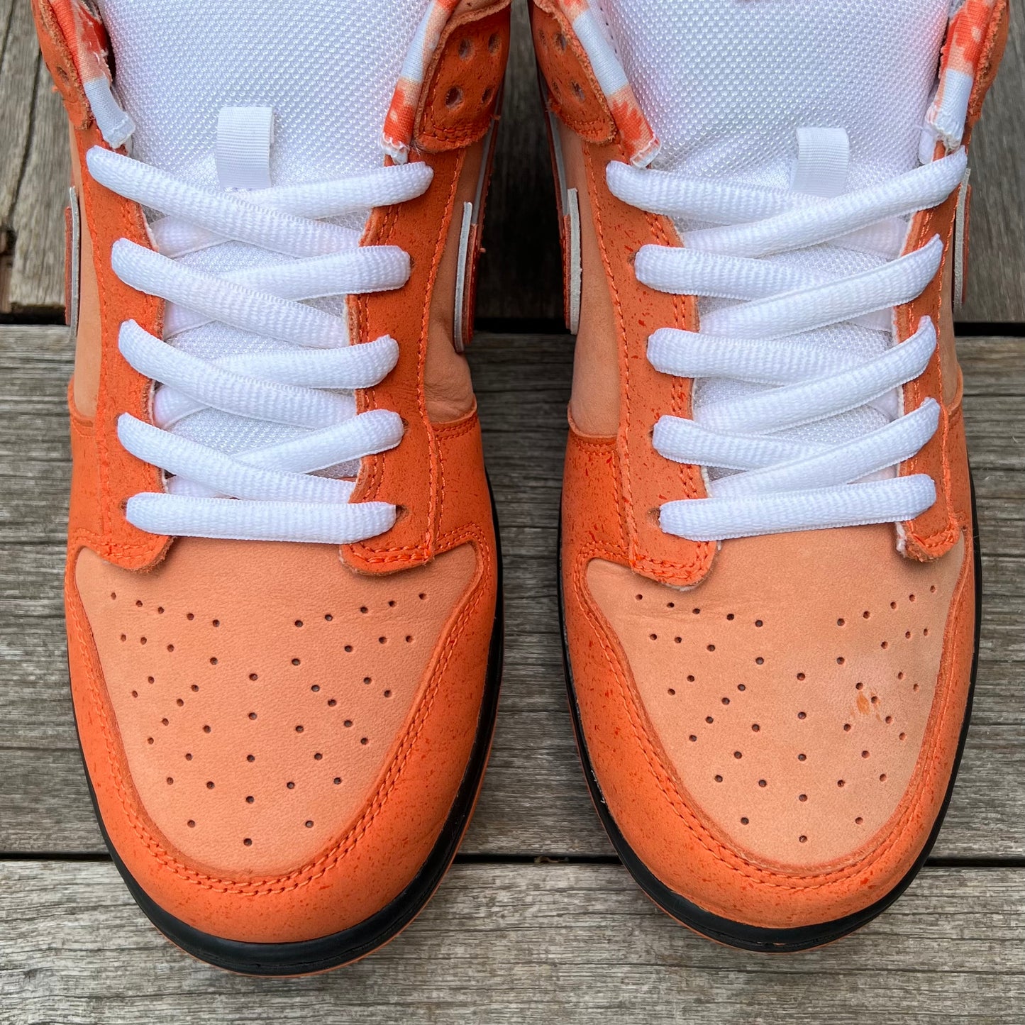 Nike SB Dunk Low Orange Lobster Size 10