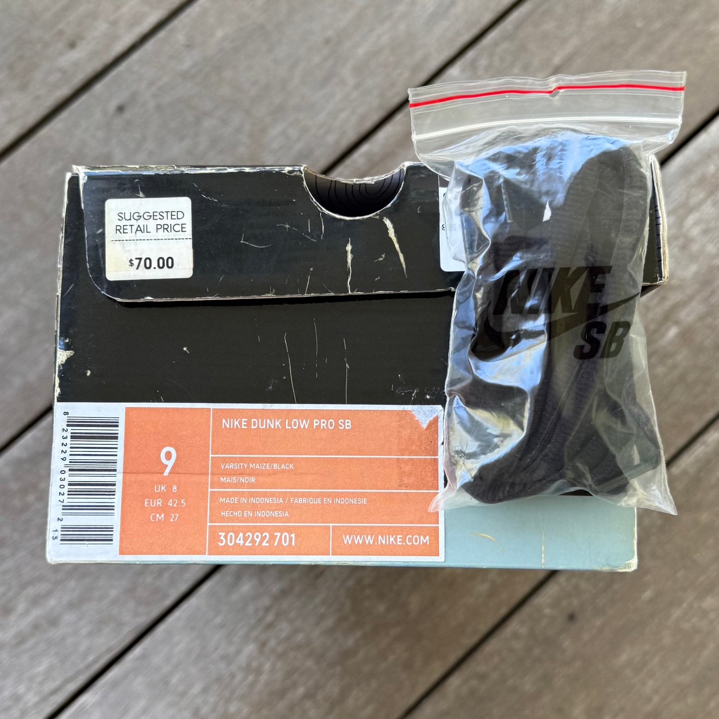 Nike SB Dunk Low BIC Size 9