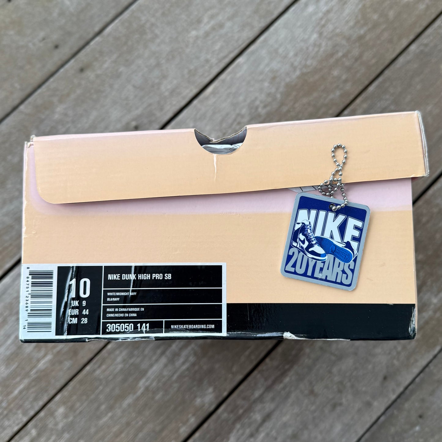 Nike SB Dunk High Villanova Size 10