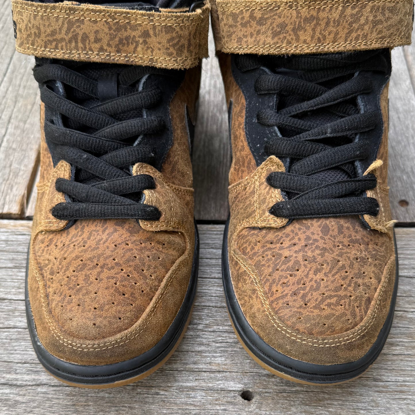Nike SB Dunk Mid Leopard SAMPLE Size 8