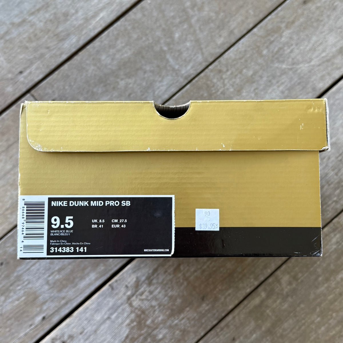 Nike SB Dunk Mid Clubber Lang Size 9.5