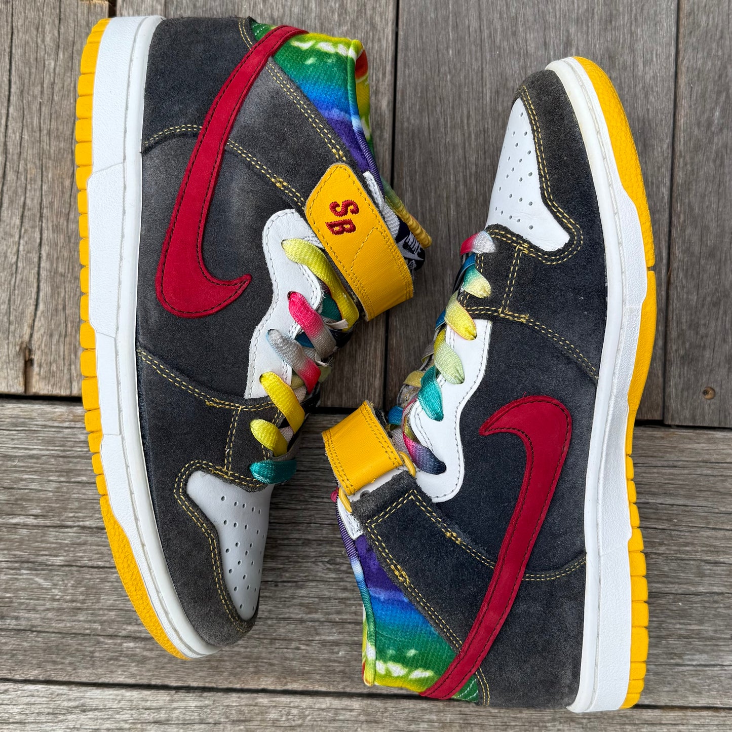 Nike SB Dunk Mid Tie Dye Size 8.5