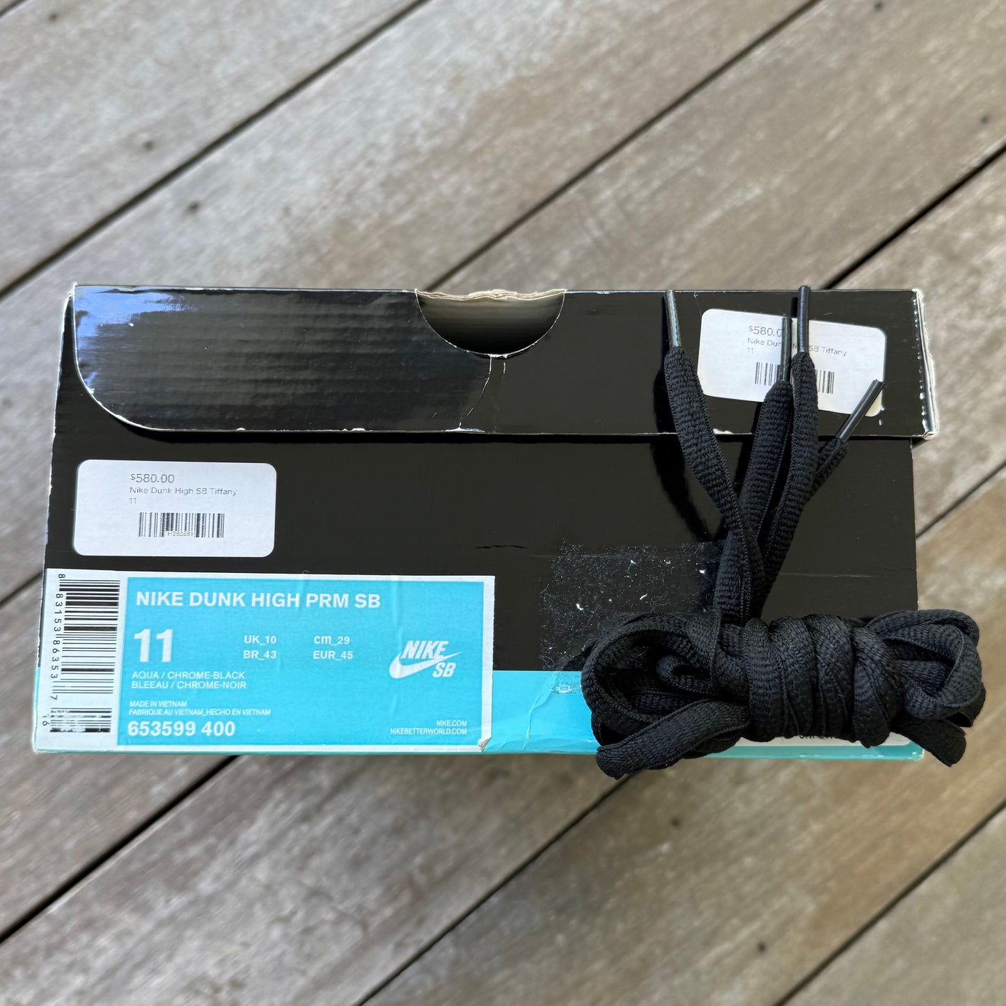 Nike SB Dunk High Tiffany Diamond Size 11