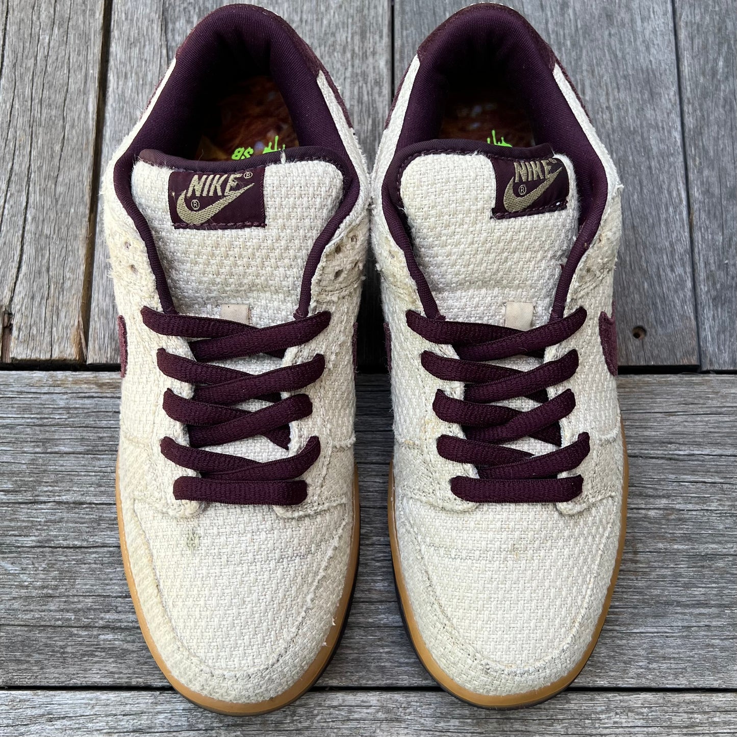 Nike SB Dunk Low Red Hemp Size 8