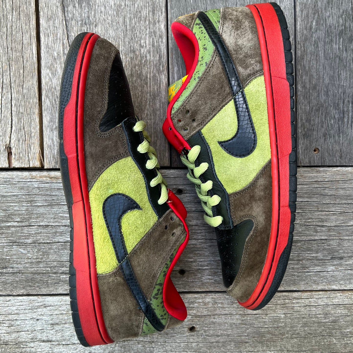 Nike SB Dunk Low Asparagus Size 10.5
