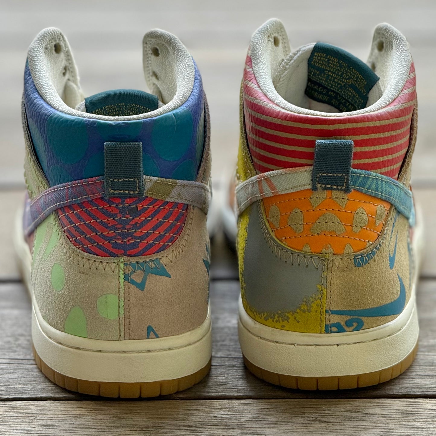 Nike SB Dunk High What the Thomas Campbell Size 9
