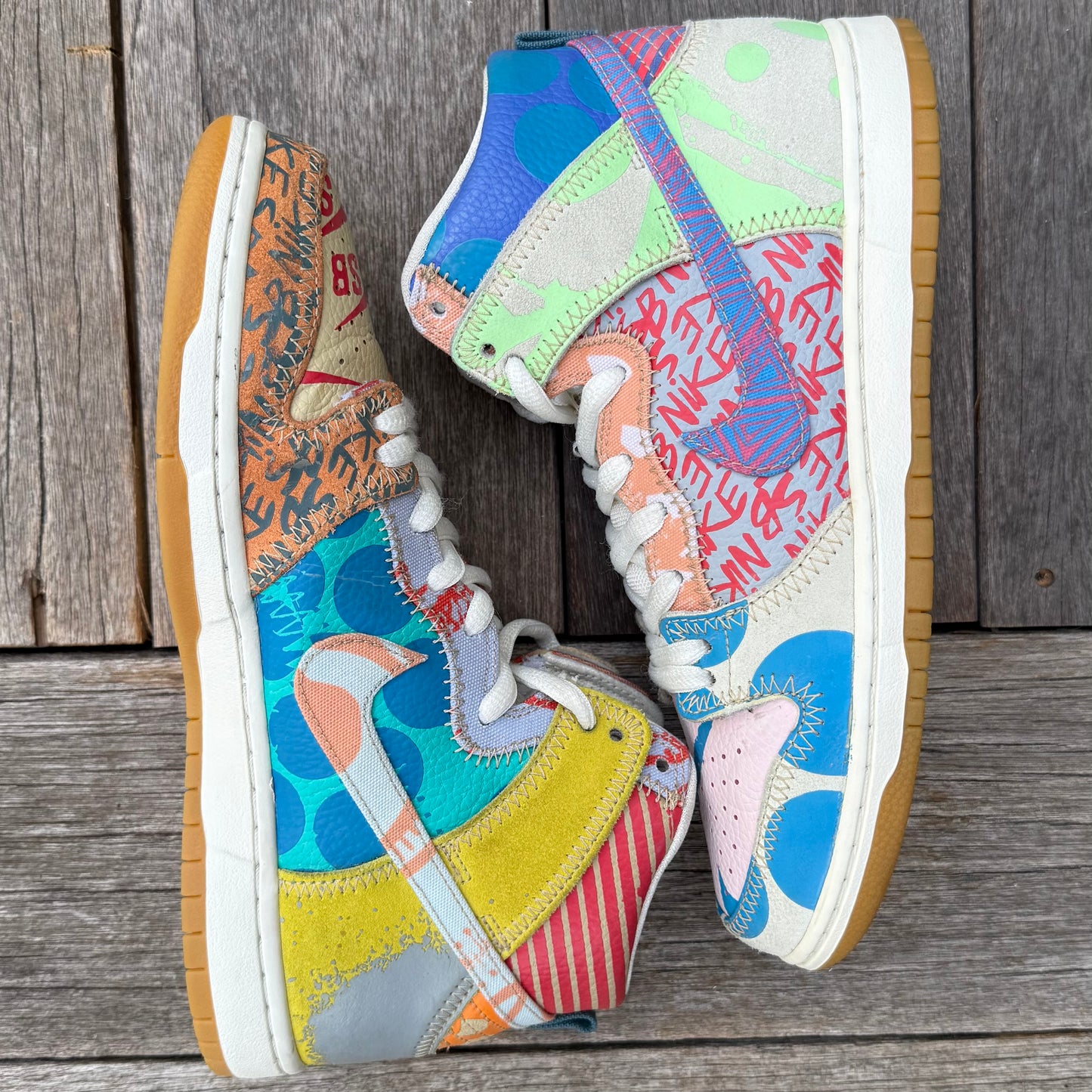Nike SB Dunk High What the Thomas Campbell Size 9