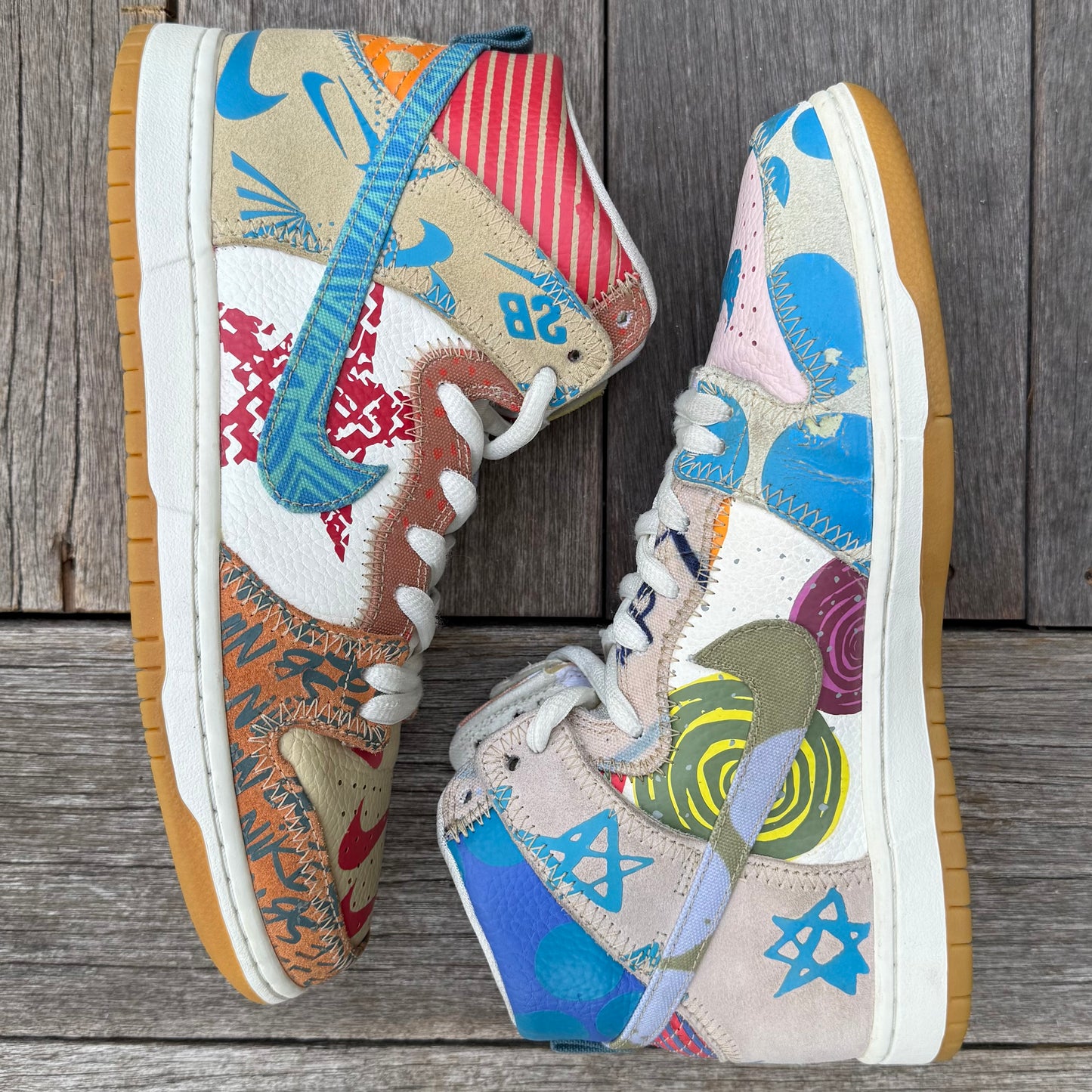 Nike SB Dunk High What the Thomas Campbell Size 9