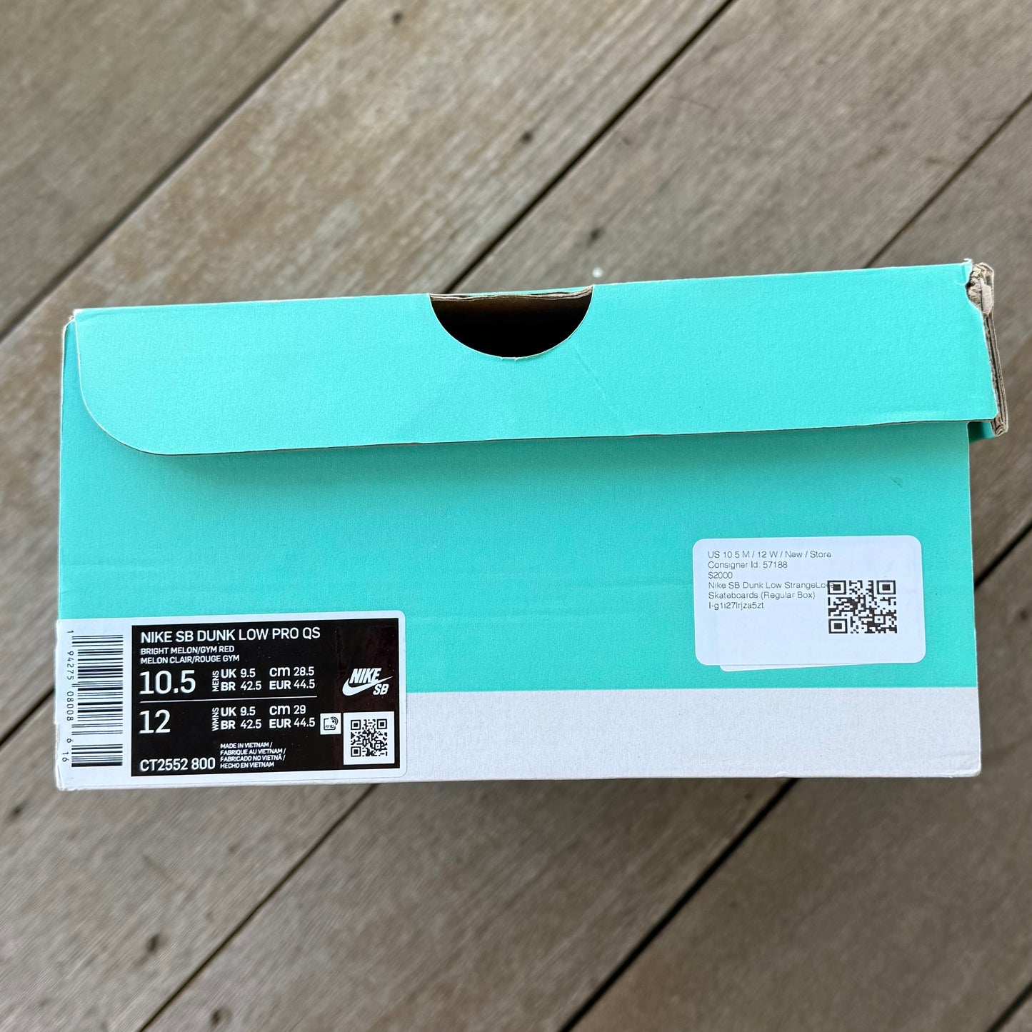 Nike SB Dunk Low Strangelove Size 10.5