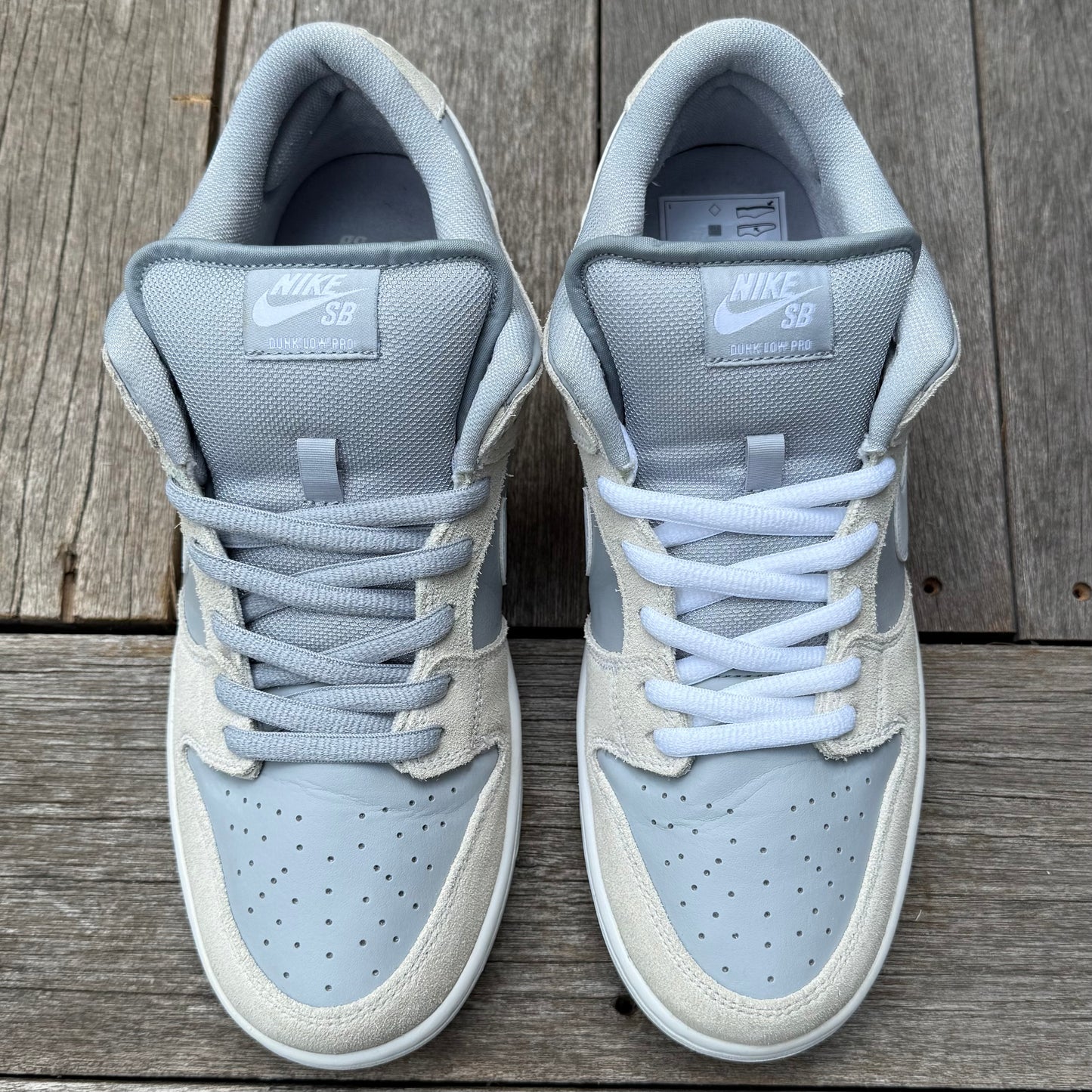 Nike SB Dunk Low Summit White Wolf Grey Size 11