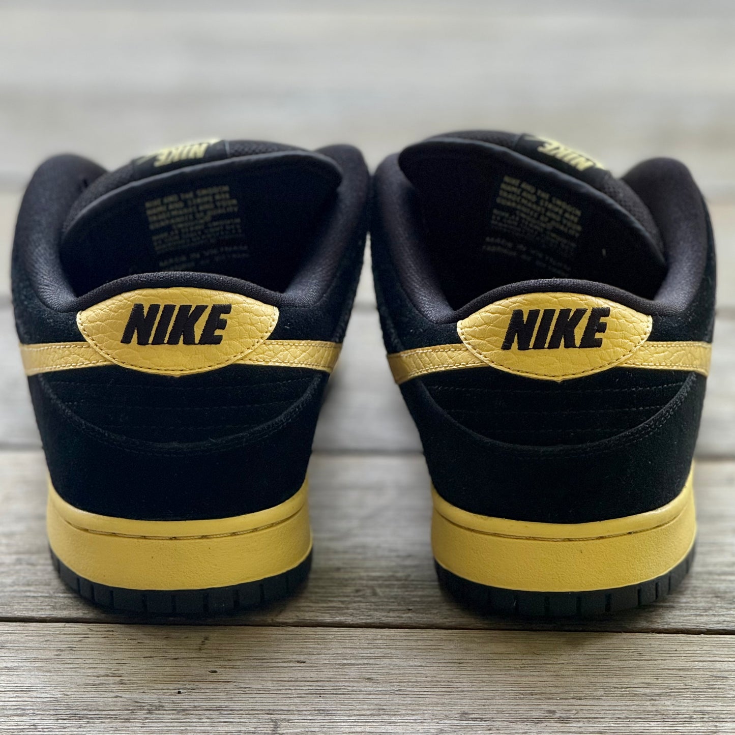 Nike SB Dunk Low Black & Tan Size 12