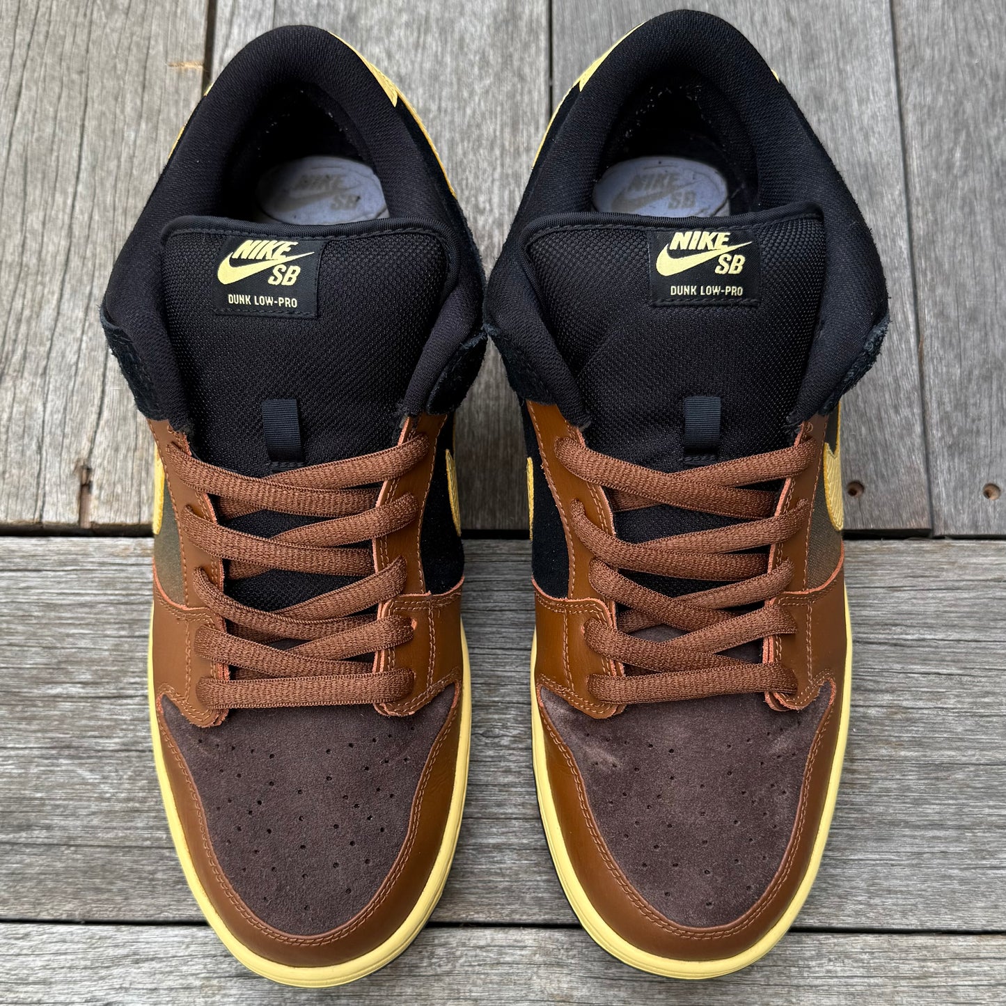 Nike SB Dunk Low Black & Tan Size 12