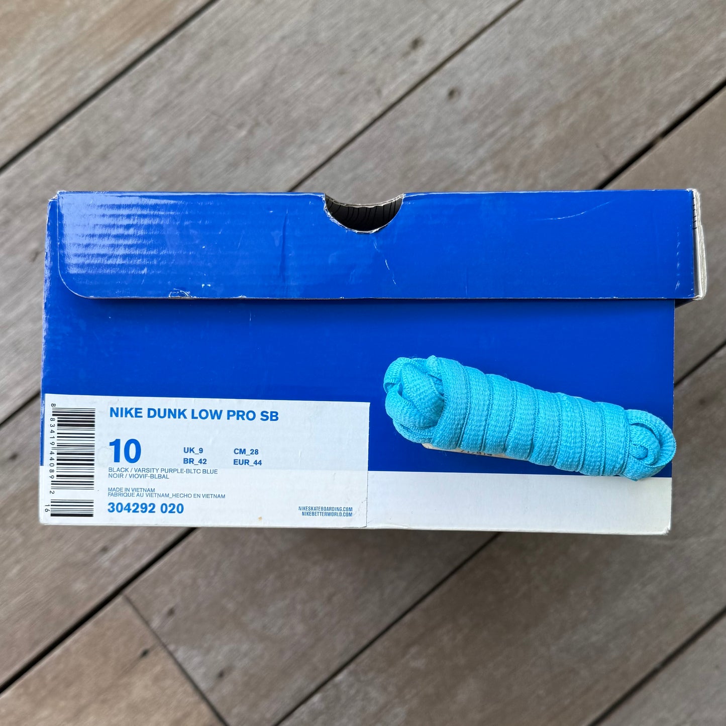 Nike SB Dunk Low Skeletor Size 10