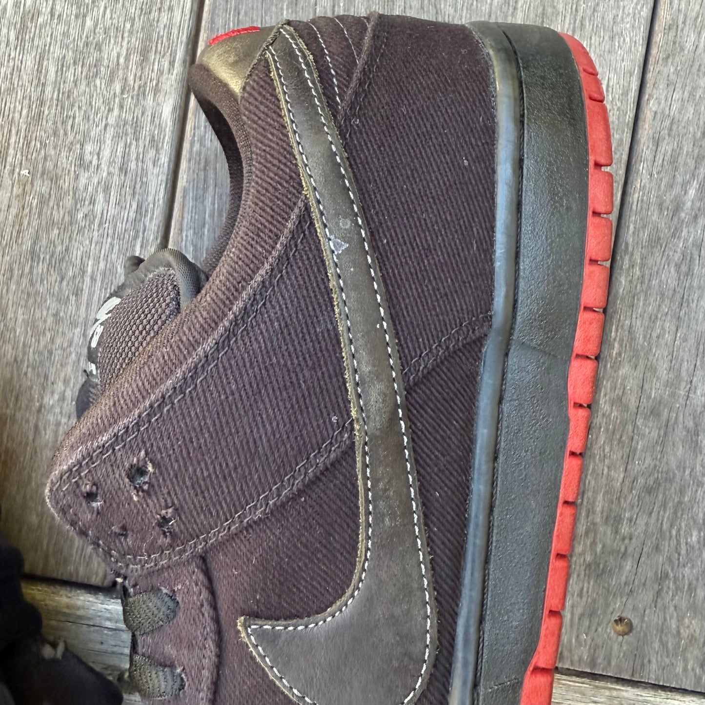 Nike SB Dunk Low Black Levi Size 11