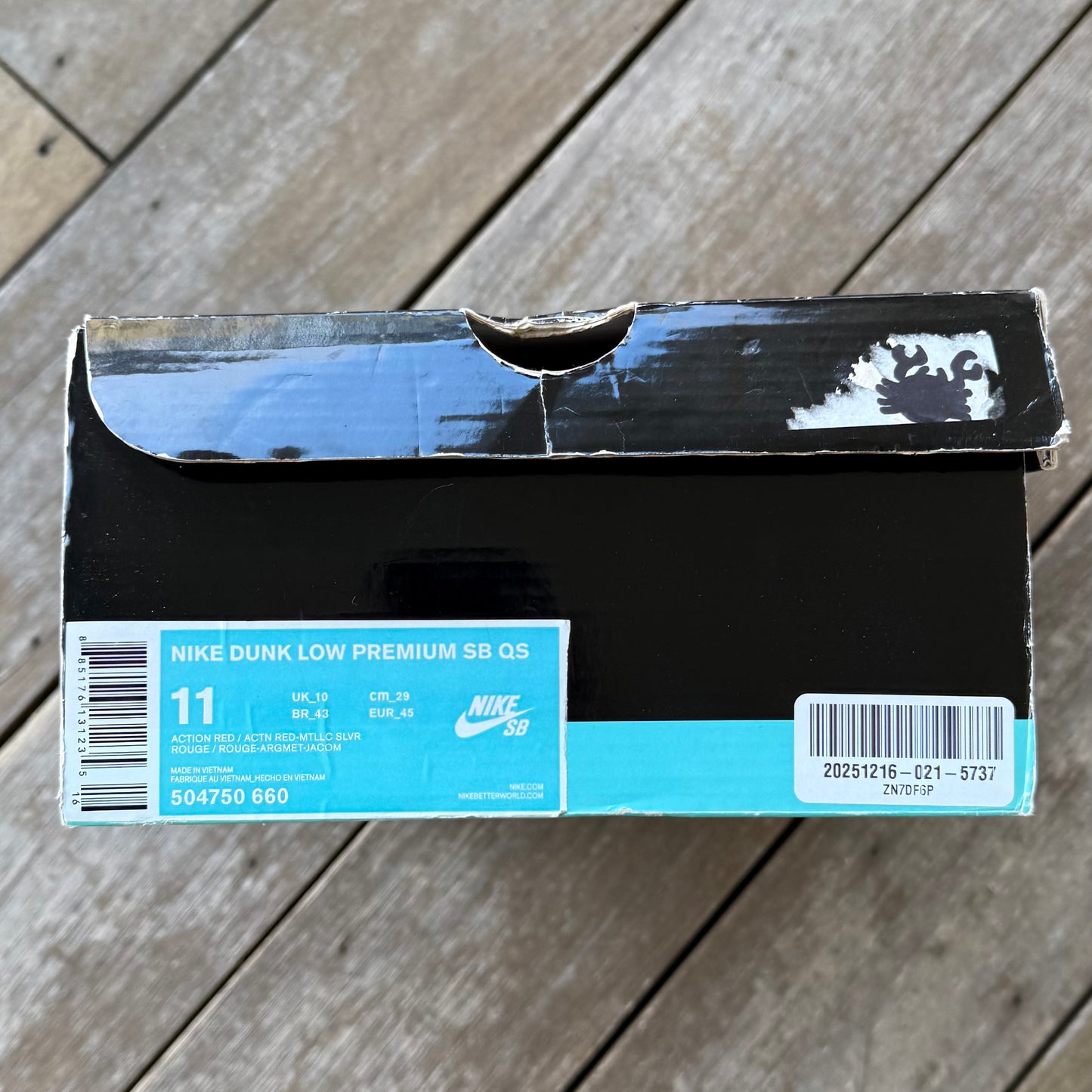 Nike SB Dunk Low Crawfish Size 11