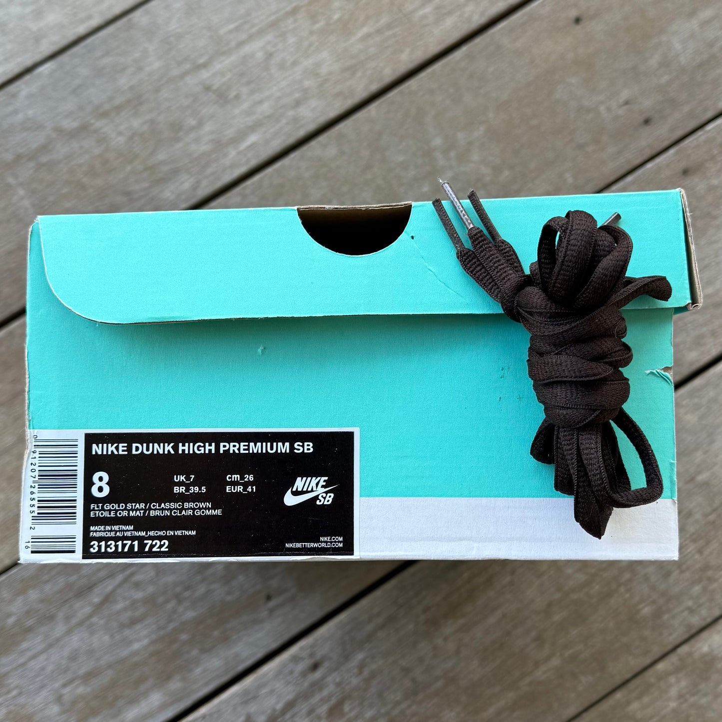 Nike SB Dunk High Chicken N Waffles Size 8