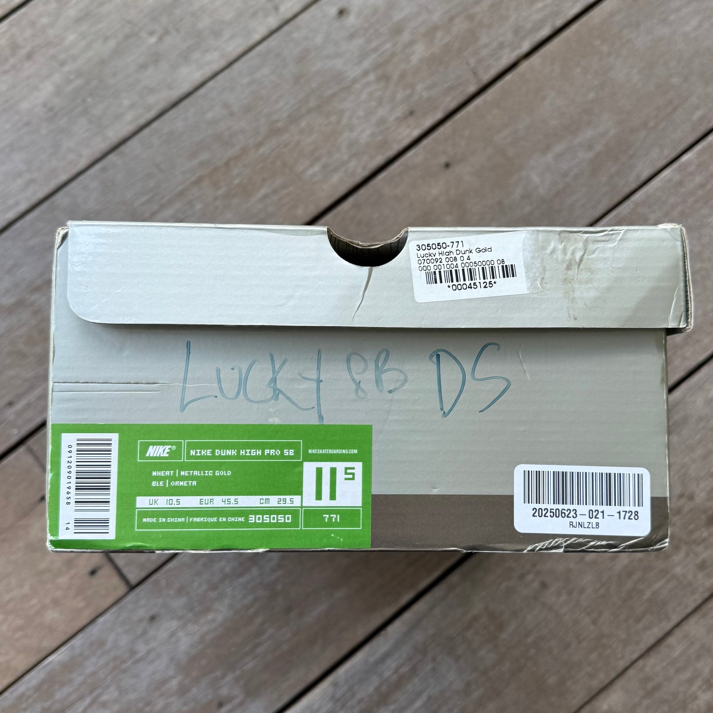 Nike SB Dunk High Lucky 7 Size 11.5