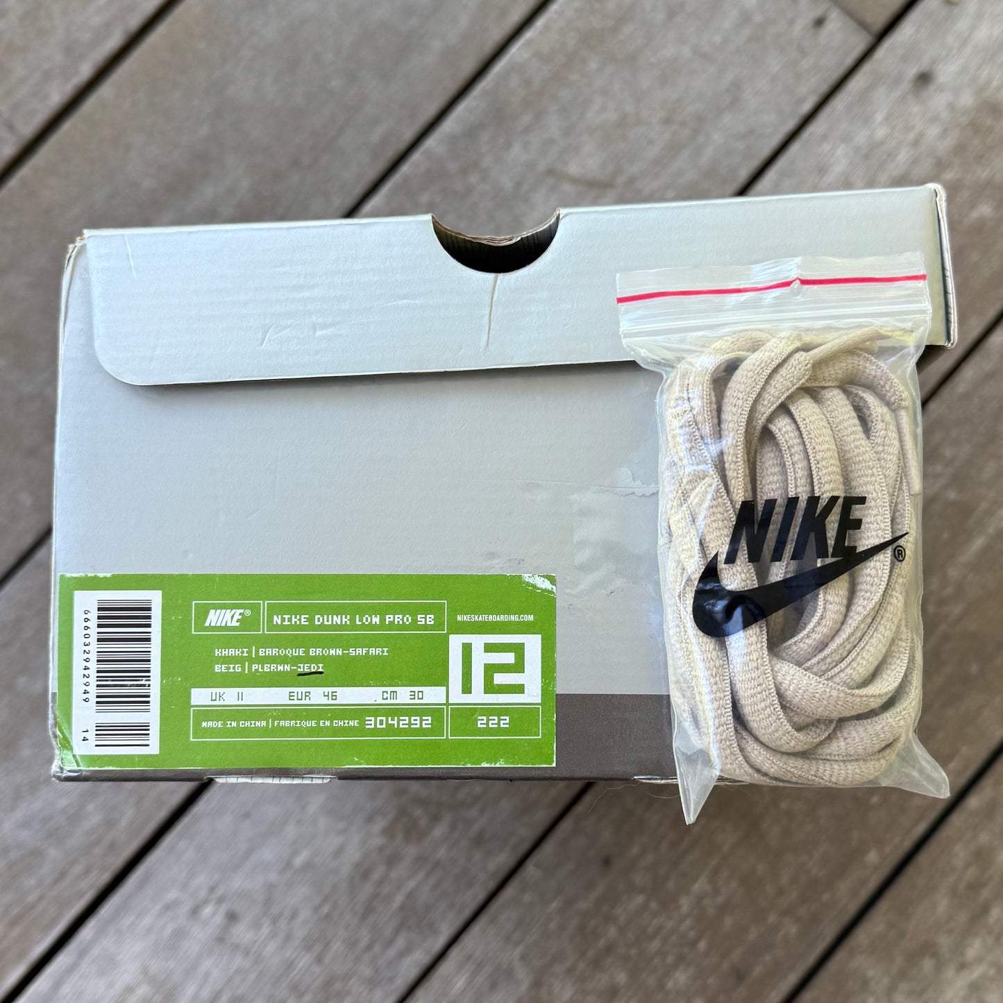 Nike SB Dunk Low Jedi Size 12