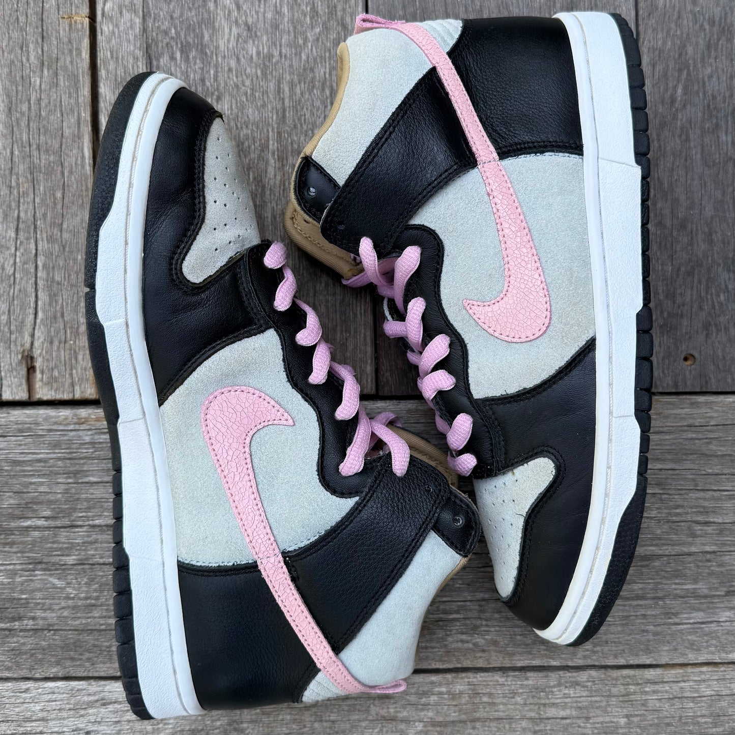 Nike SB Dunk High Perfect Pink Ice Blue Size 9