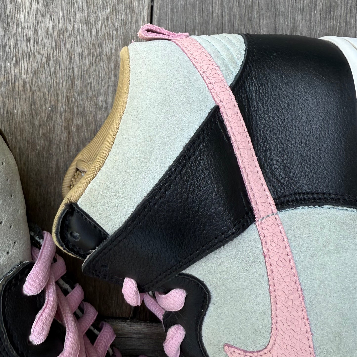 Nike SB Dunk High Perfect Pink Ice Blue Size 9