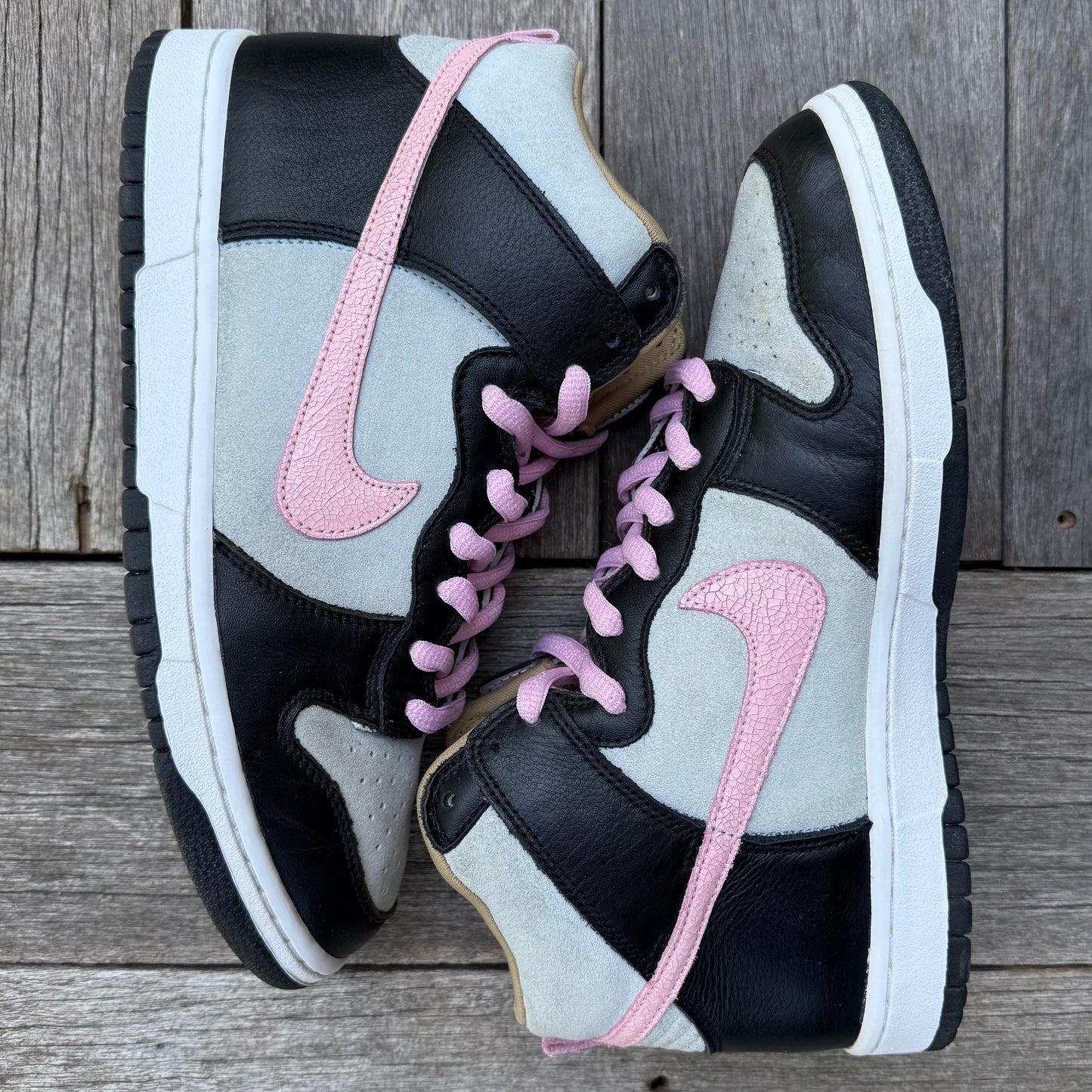 Nike SB Dunk High Perfect Pink Ice Blue Size 9