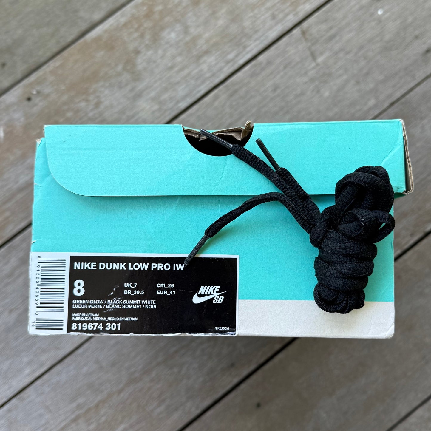 Nike SB Dunk Low Sea Crystal Size 8
