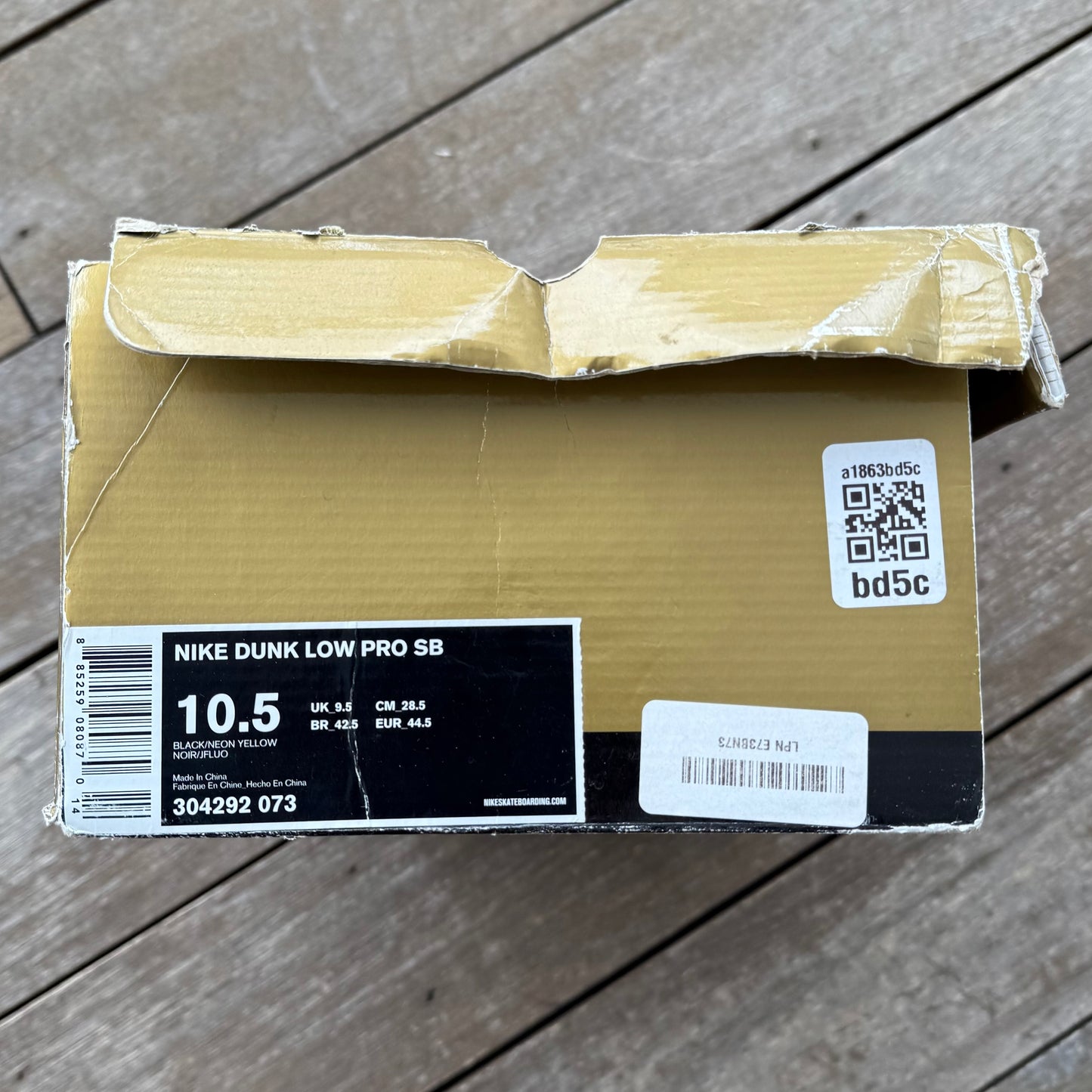 Nike SB Dunk Low Skate or Die Size 10.5