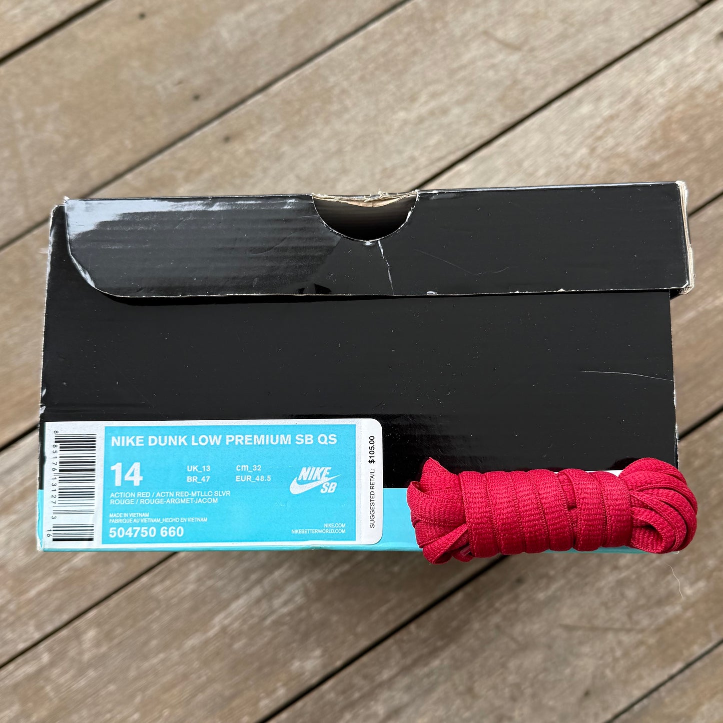 Nike SB Dunk Low Crawfish Size 14