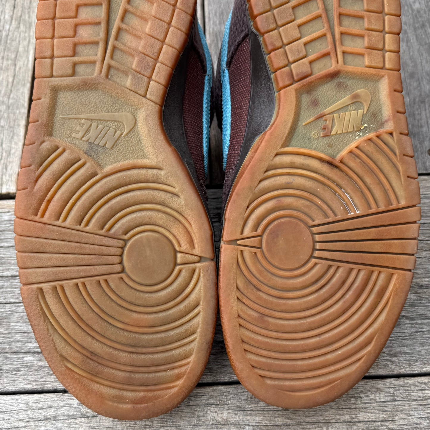 Nike Dunk Low 6.0 Baroque Brown Mineral Blue Size 10