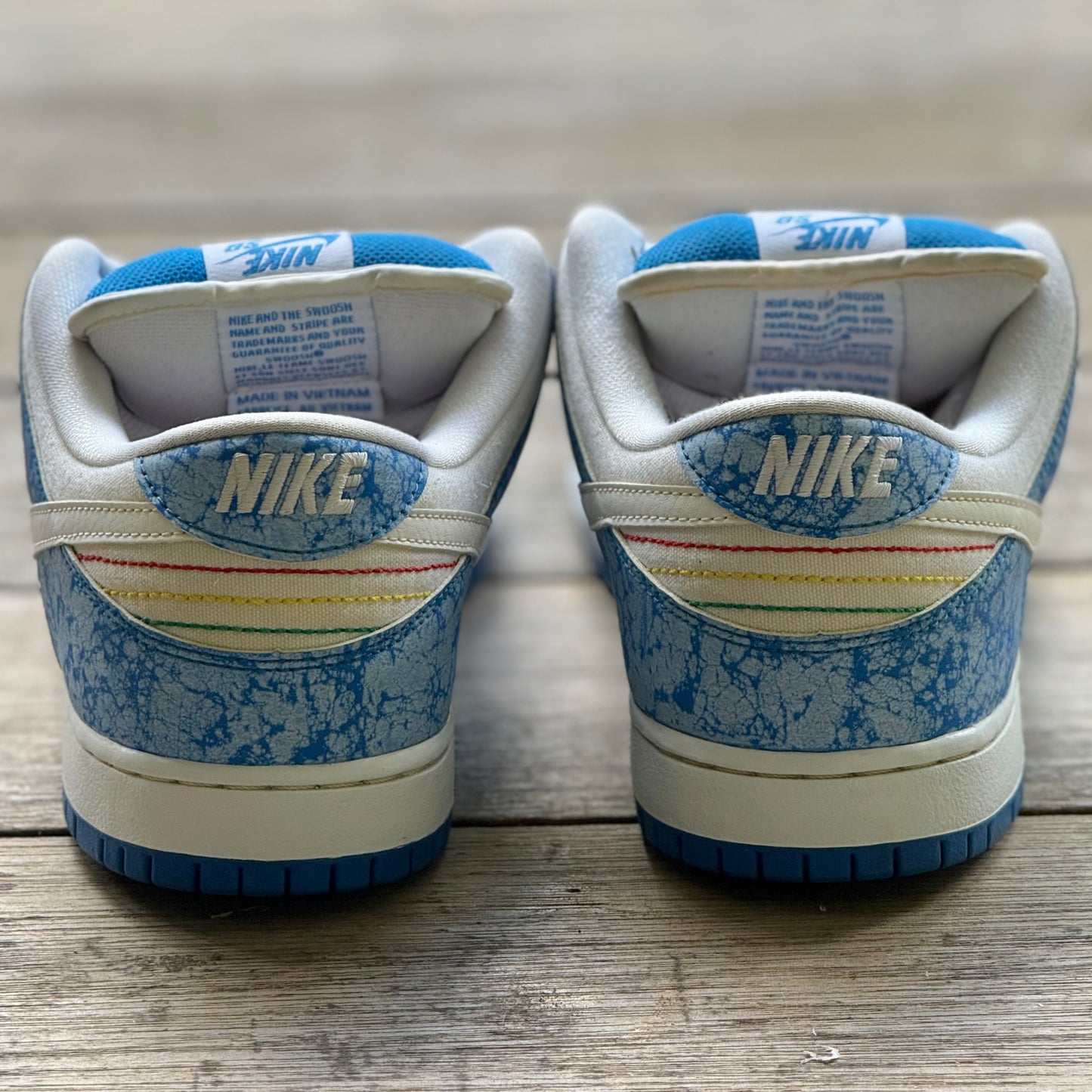 Nike SB Dunk Low Blue Marble Size 11