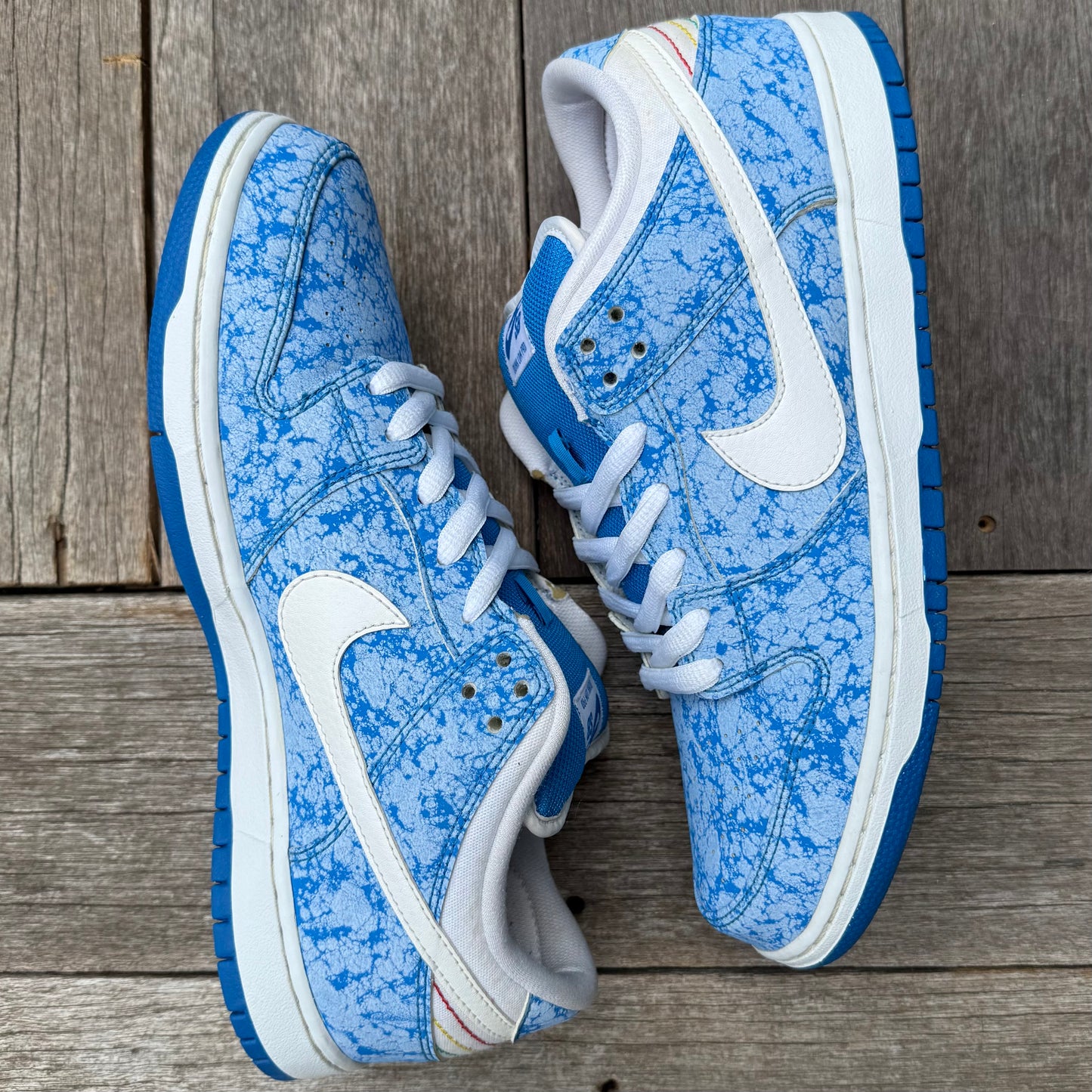 Nike SB Dunk Low Blue Marble Size 11
