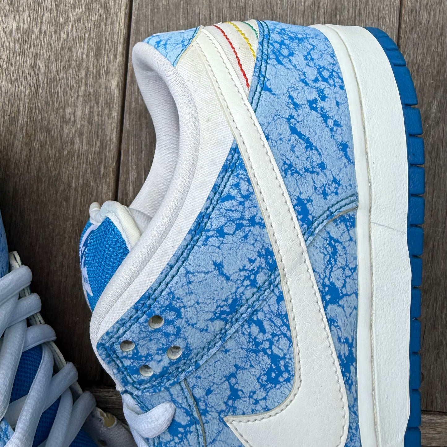 Nike SB Dunk Low Blue Marble Size 11