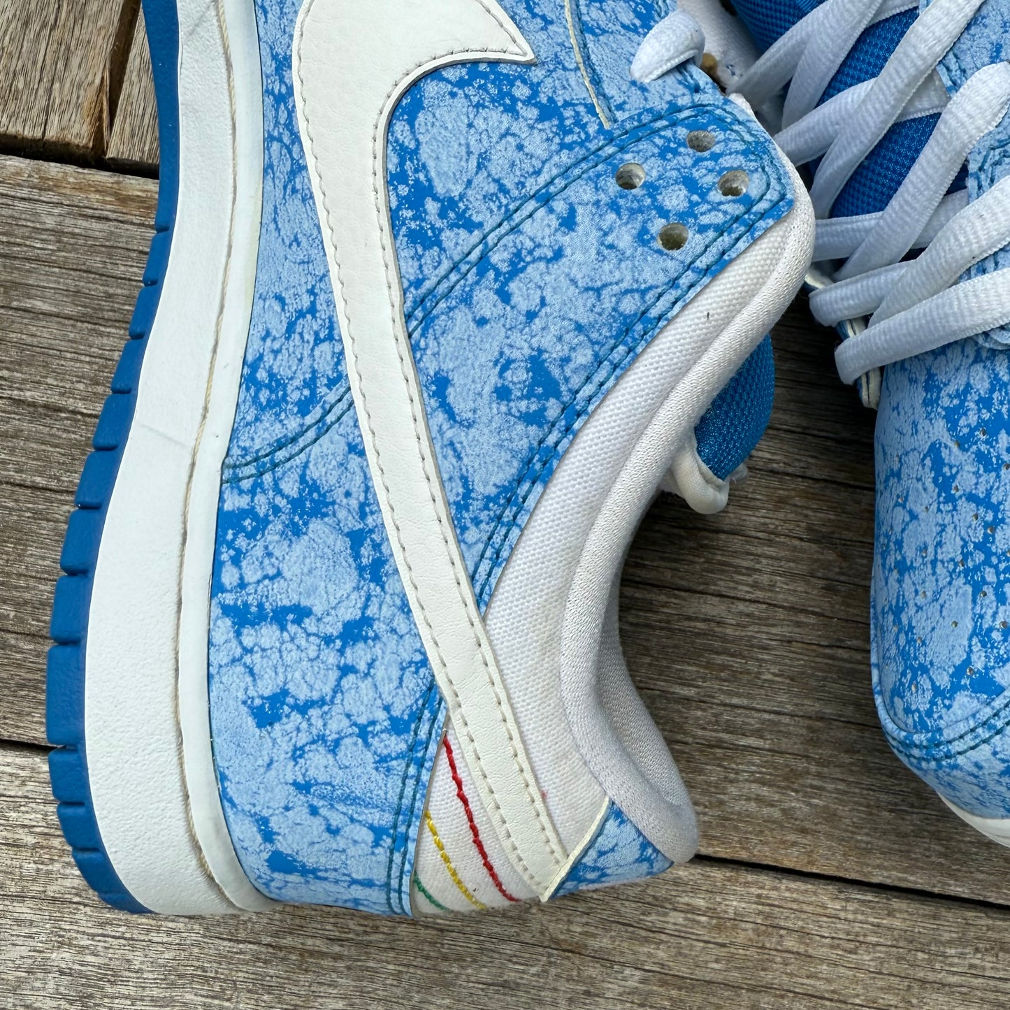 Nike SB Dunk Low Blue Marble Size 11