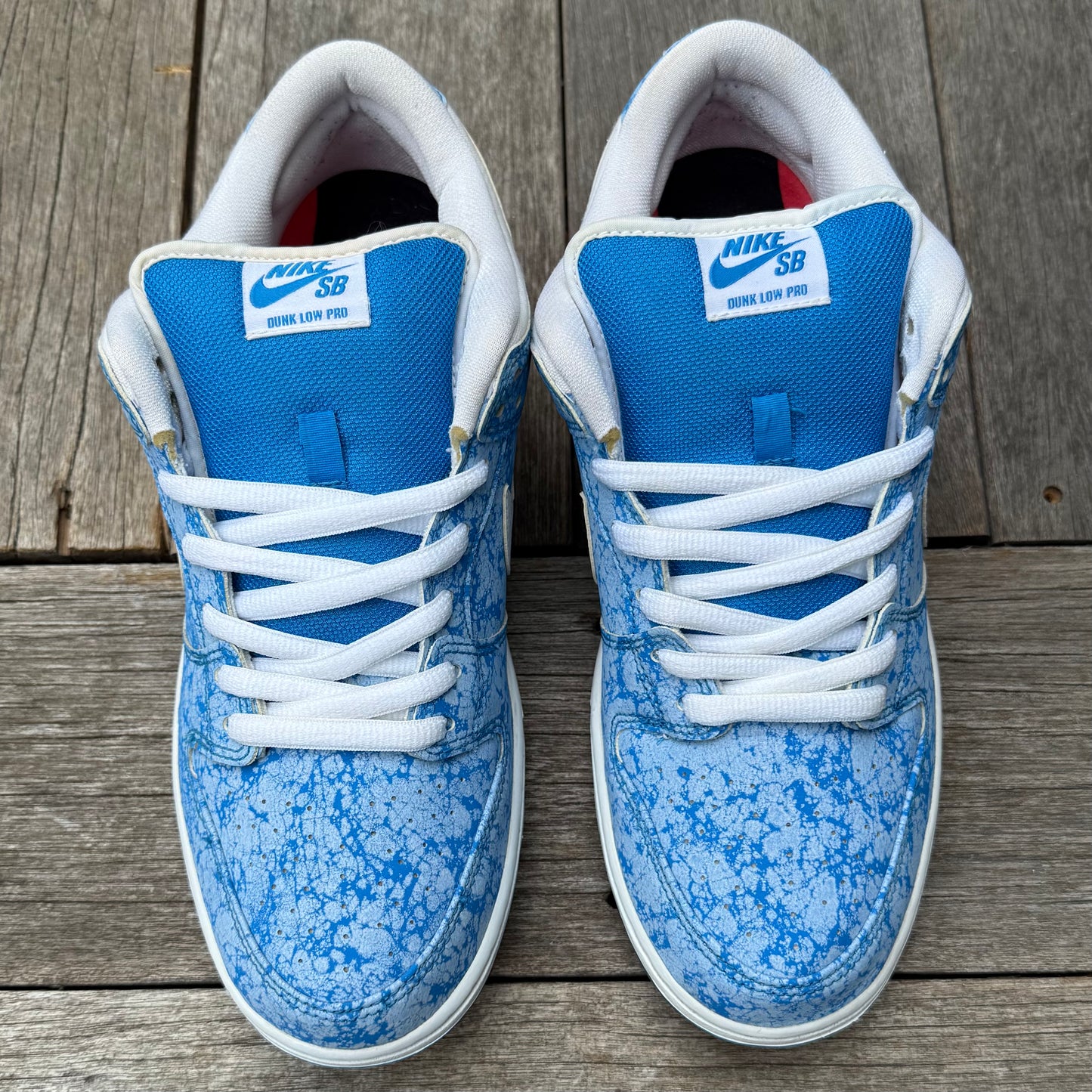 Nike SB Dunk Low Blue Marble Size 11